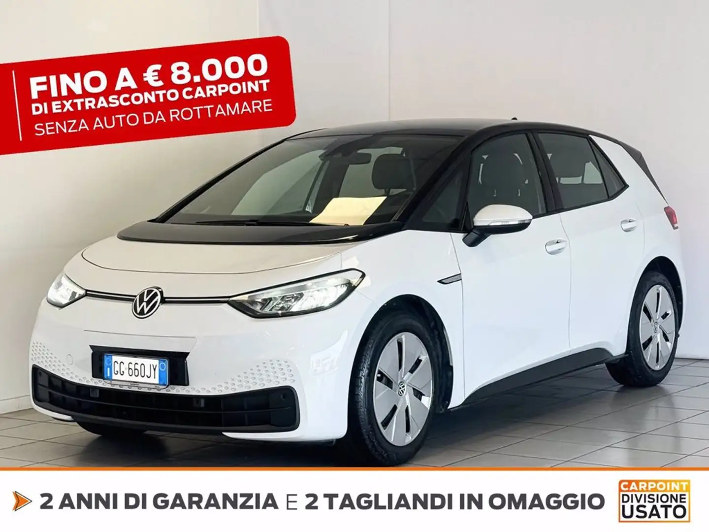 Volkswagen ID.3 45 kwh city Bianco - 1