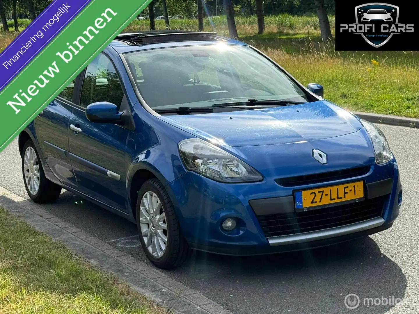 Renault Clio 1.2 TCe 20th Anniversary Pano Airco Navi Blauw - 1