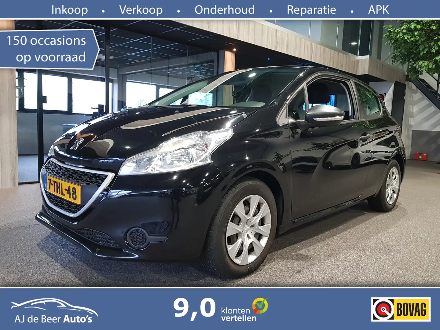 Peugeot 208 1.0 VTi Access Airco | Cruise | Audio Zwart - 1