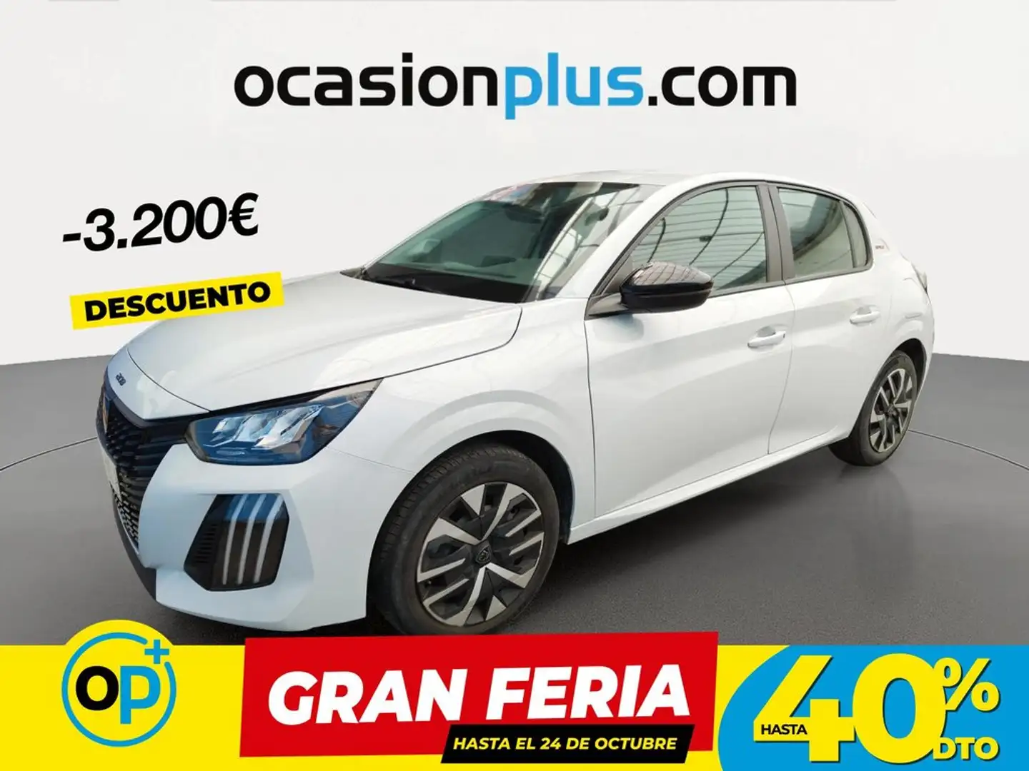 Peugeot 208 1.2 Hybrid Style e-DCS6 110 Blanco - 1