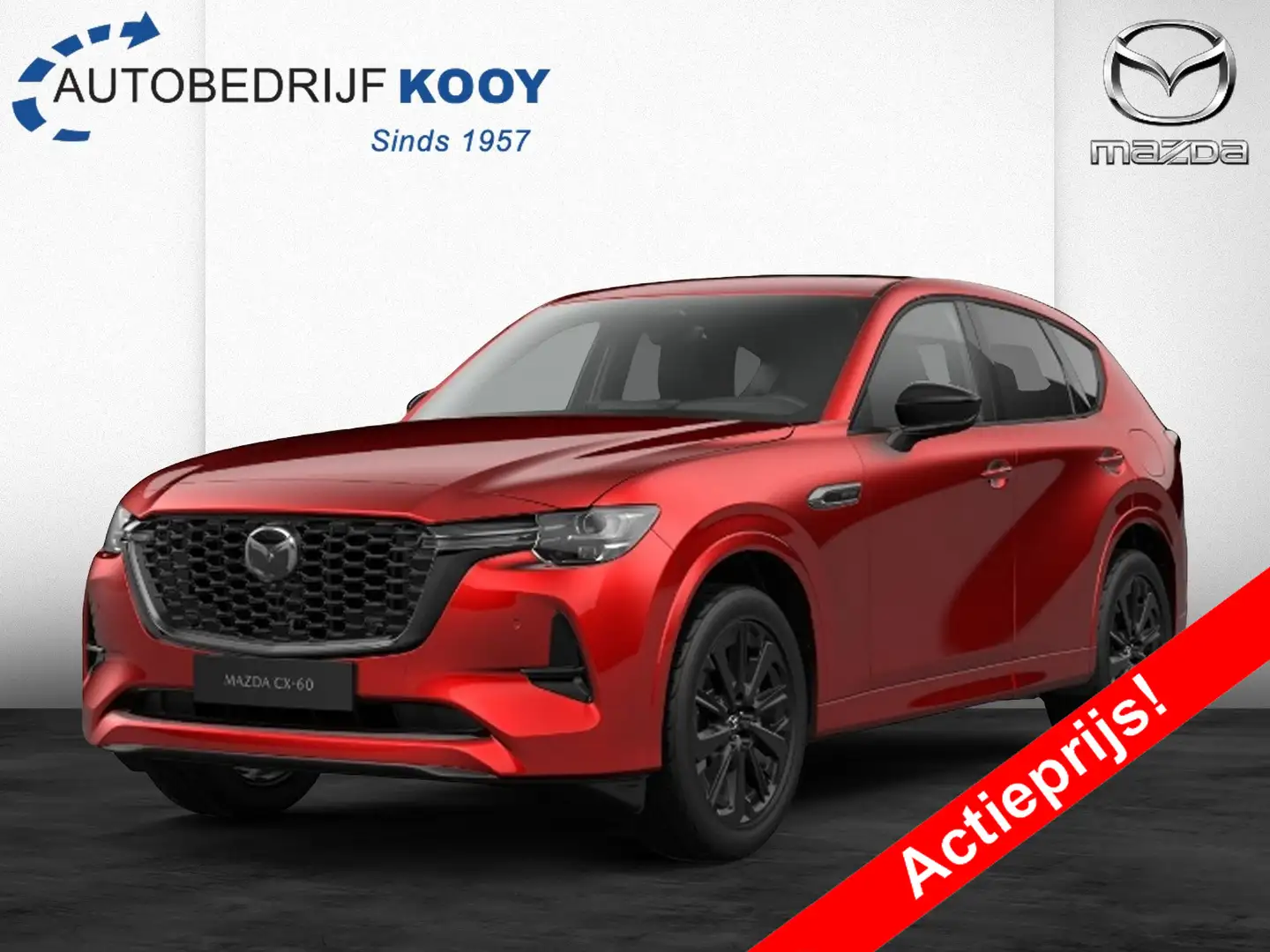 Mazda CX-60 2.5 e-SkyActiv PHEV 327pk Homura Plus / demo pakke Rot - 1
