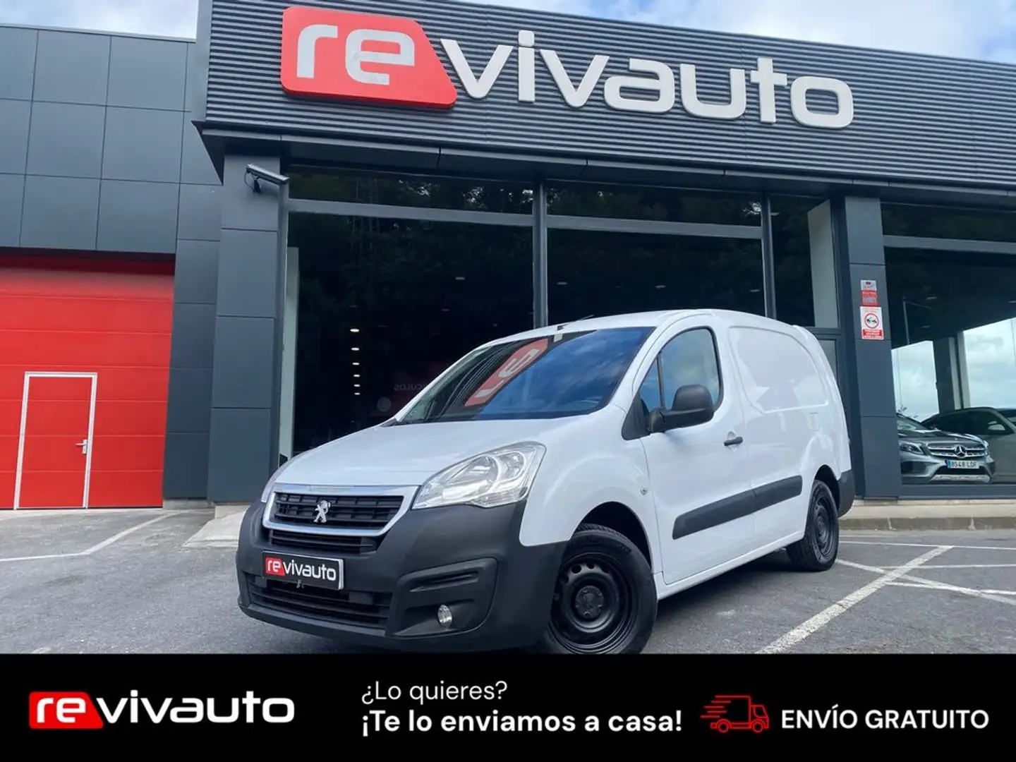 Peugeot Partner Furgón confort pack L2 BlueHdi 73KW Blanco - 1