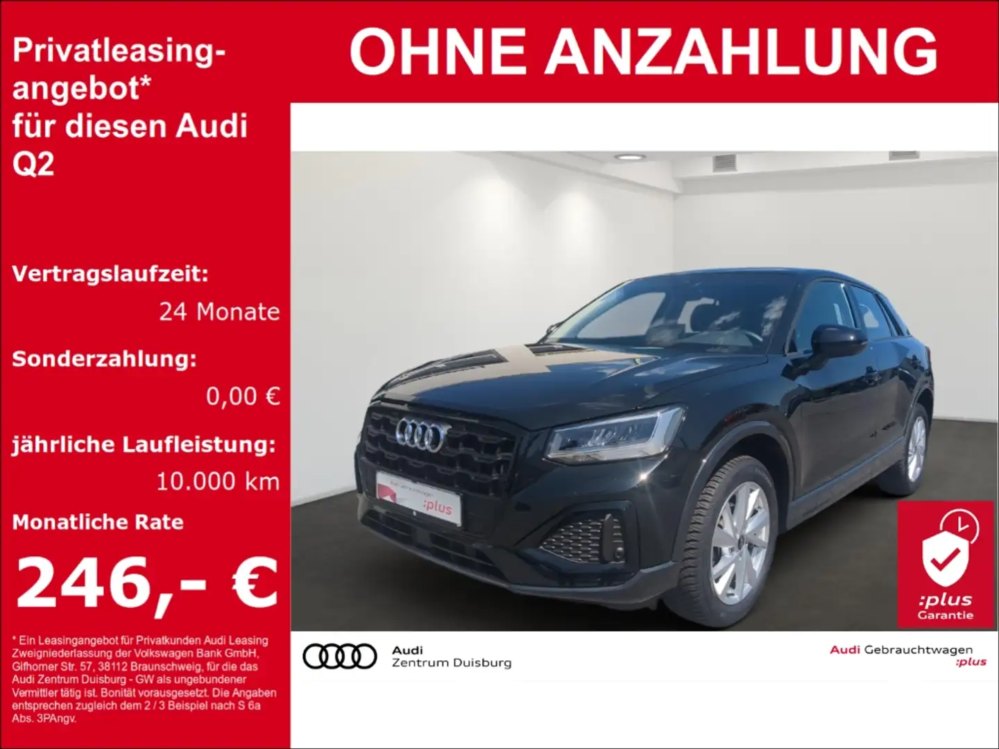 Audi Q2 35 TFSI advanced Negro - 1