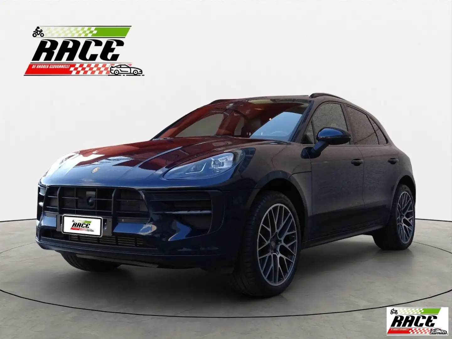Porsche Macan 2.0  TETTO - GANCIO - CAMERA - FULL Blu/Azzurro - 1