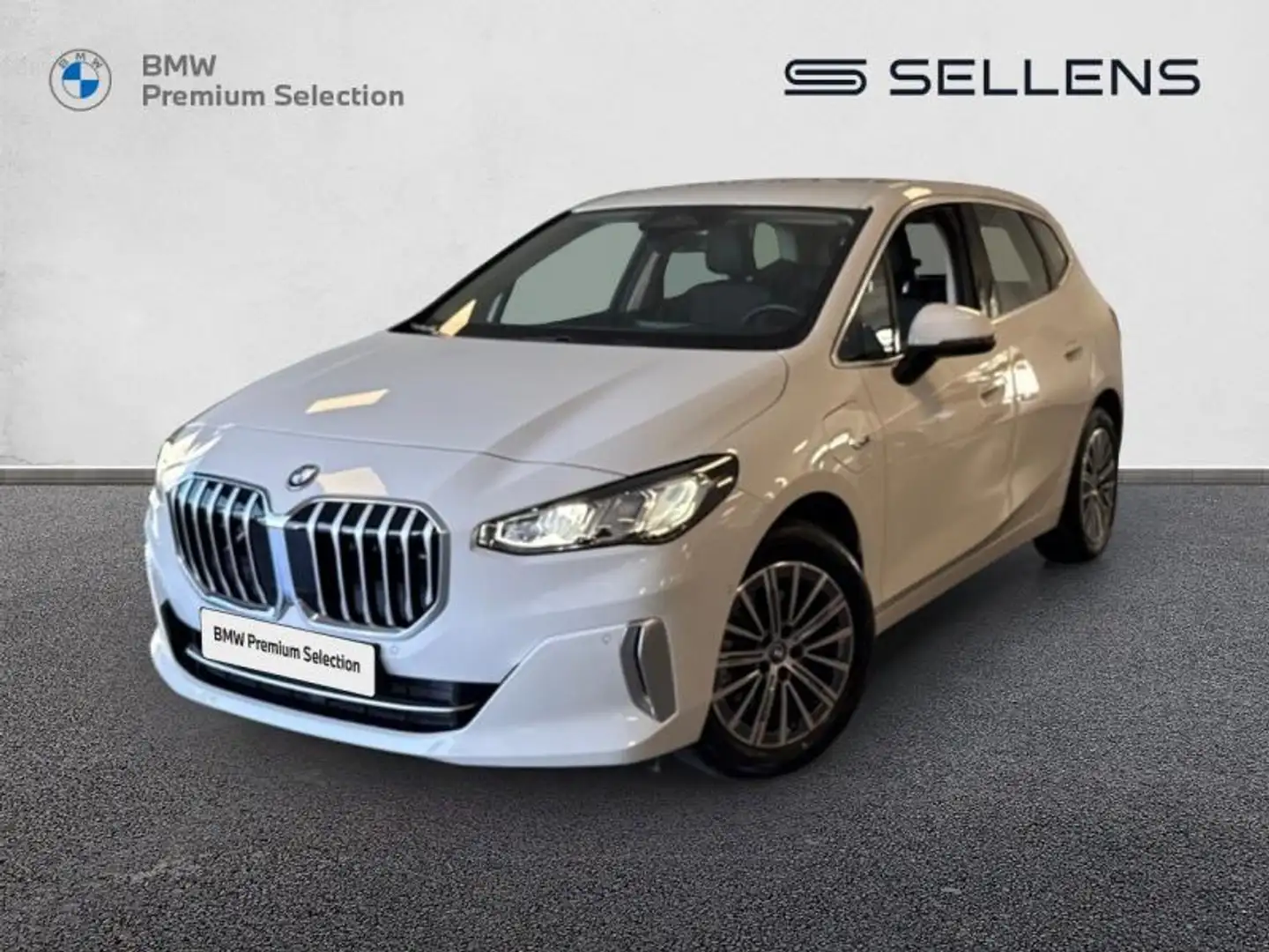 BMW 225 225e 245ch xDrive Luxury DKG7 Blanc - 1