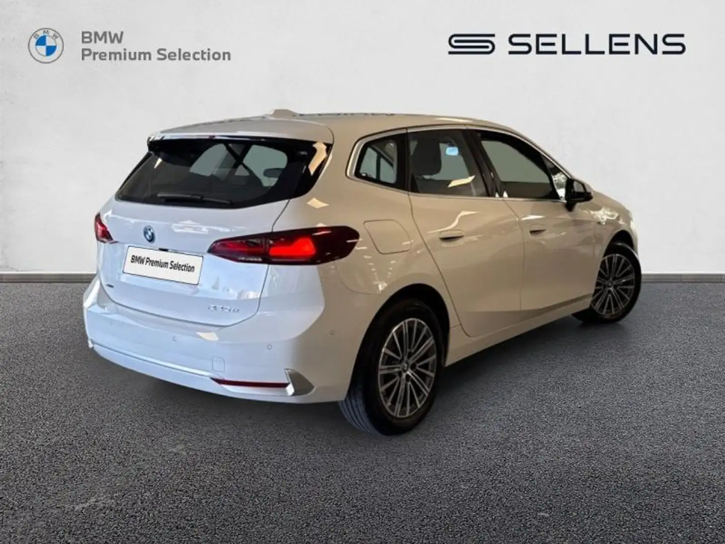 BMW 225 225e 245ch xDrive Luxury DKG7 Blanc - 2