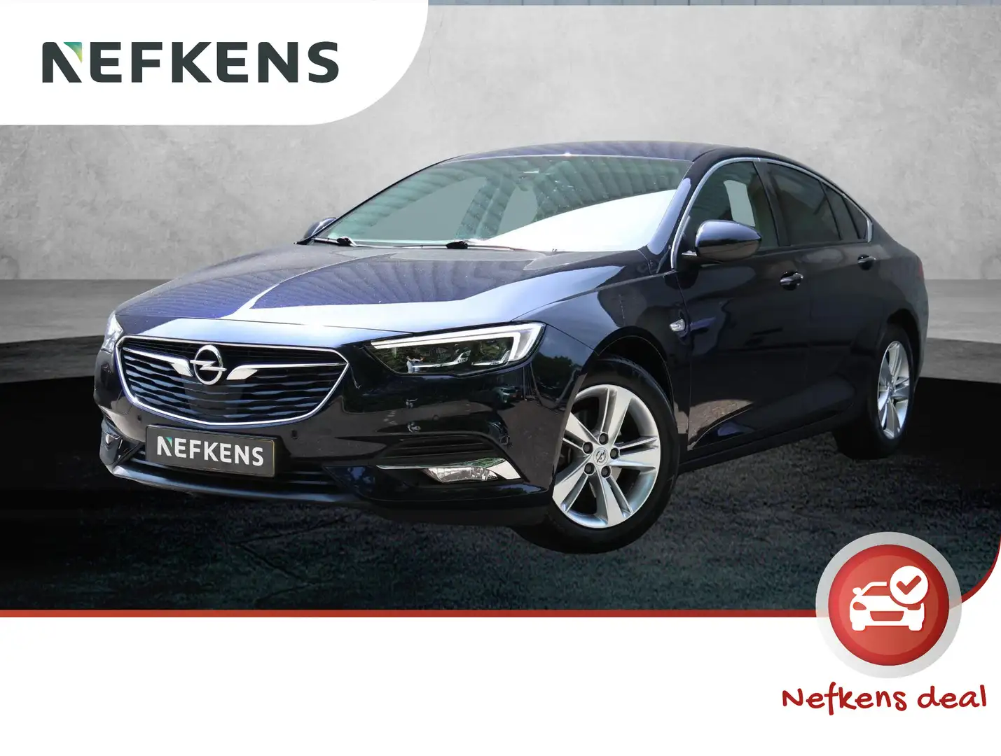 Opel Insignia 165pk Turbo Executive | 1ste eigenaar | LEER | Cam Blauw - 1