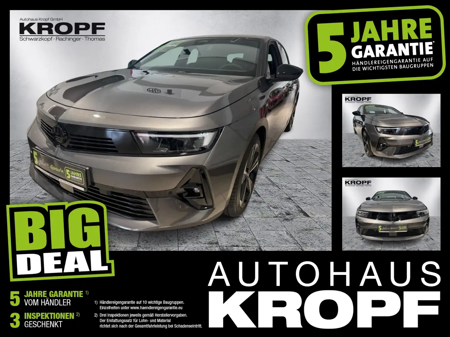 Opel Astra L 1.2 Turbo GS Line Automatik / PDC Grijs - 1