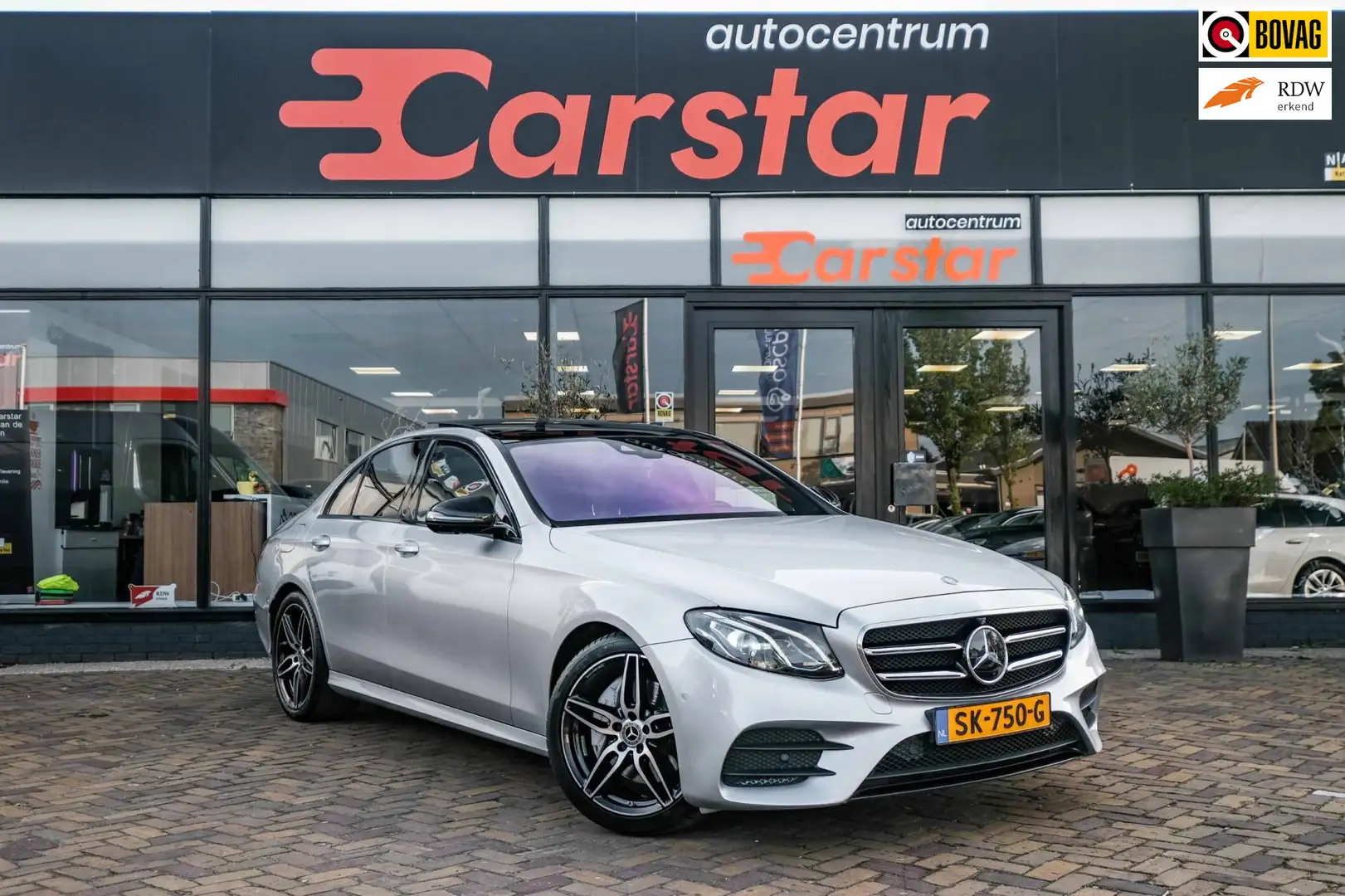 Mercedes-Benz E 220 d Prestige Plus|Pano|Leer|Stoelver.|Camera| Šedá - 1