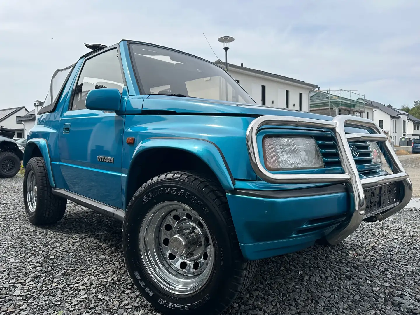 Suzuki Vitara JLX Cabrio 108 Tkm TÜV/AU 09/2027 3 Hand 4X4 Grün - 2