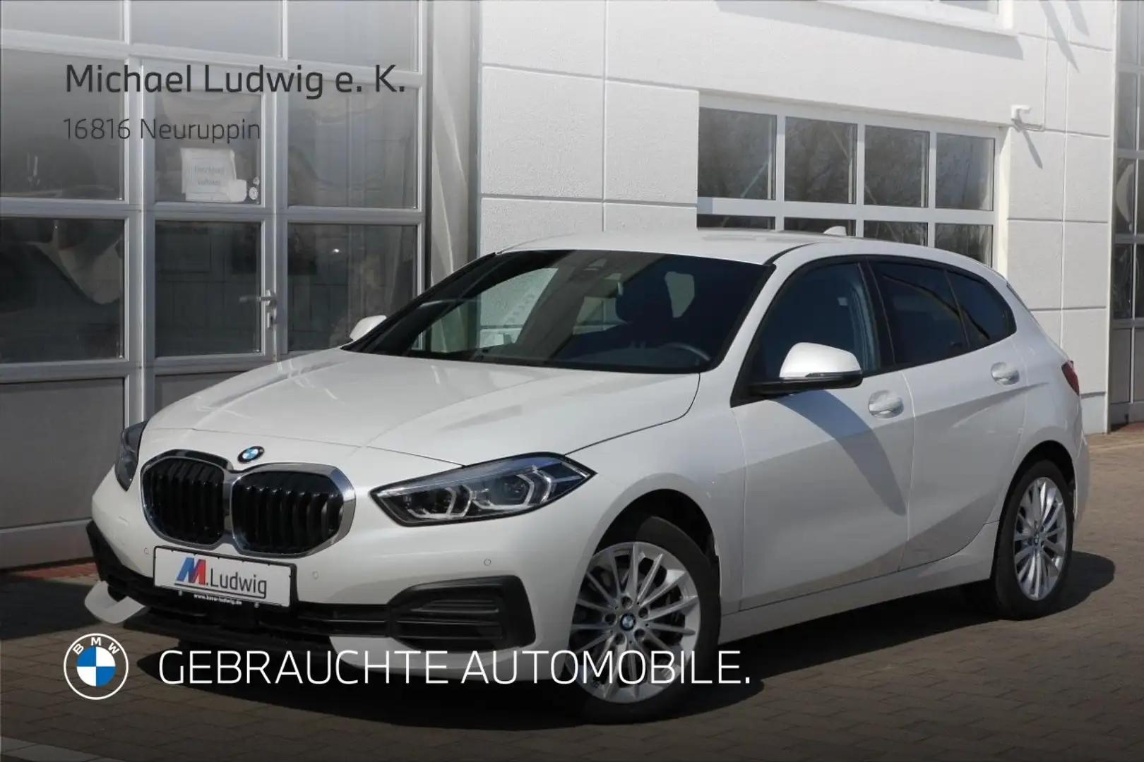 BMW 118 i Advantage Head-Up HK HiFi DAB LED WLAN Shz Blanco - 1