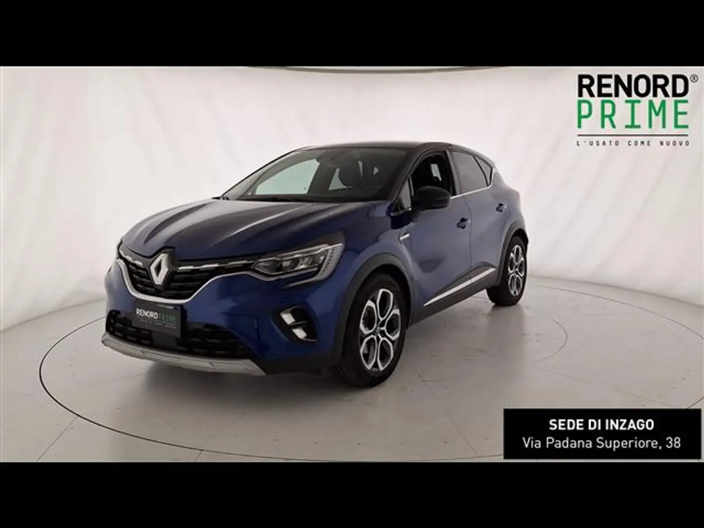 Renault Captur 1.6 E-Tech hybrid Intens 145cv auto Blu/Azzurro - 1