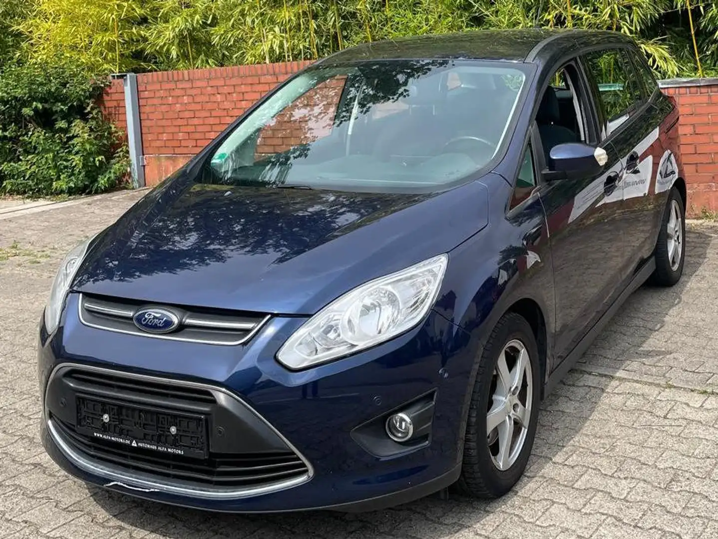 Ford Grand C-Max Sync Edition / Scheckheft / 8 Fach bereift / AHK Синий - 1