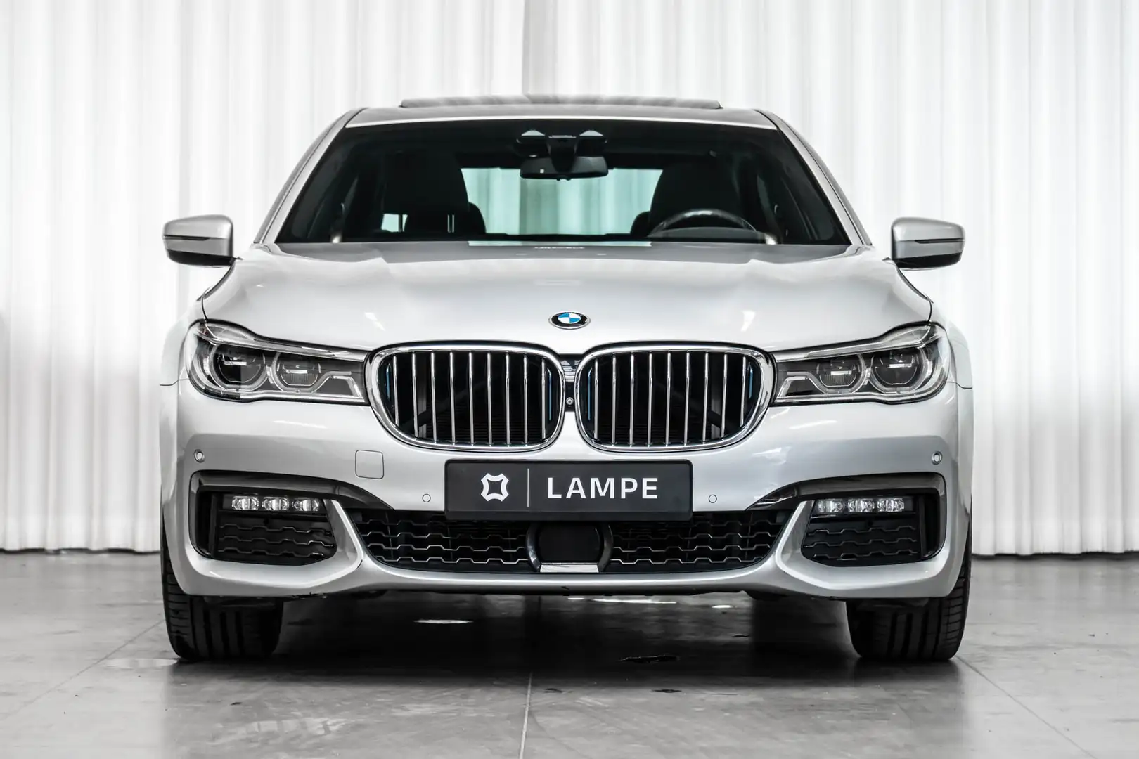 BMW 740 e iPerformance Active Steering H/K Schuifdak HUD Argent - 2