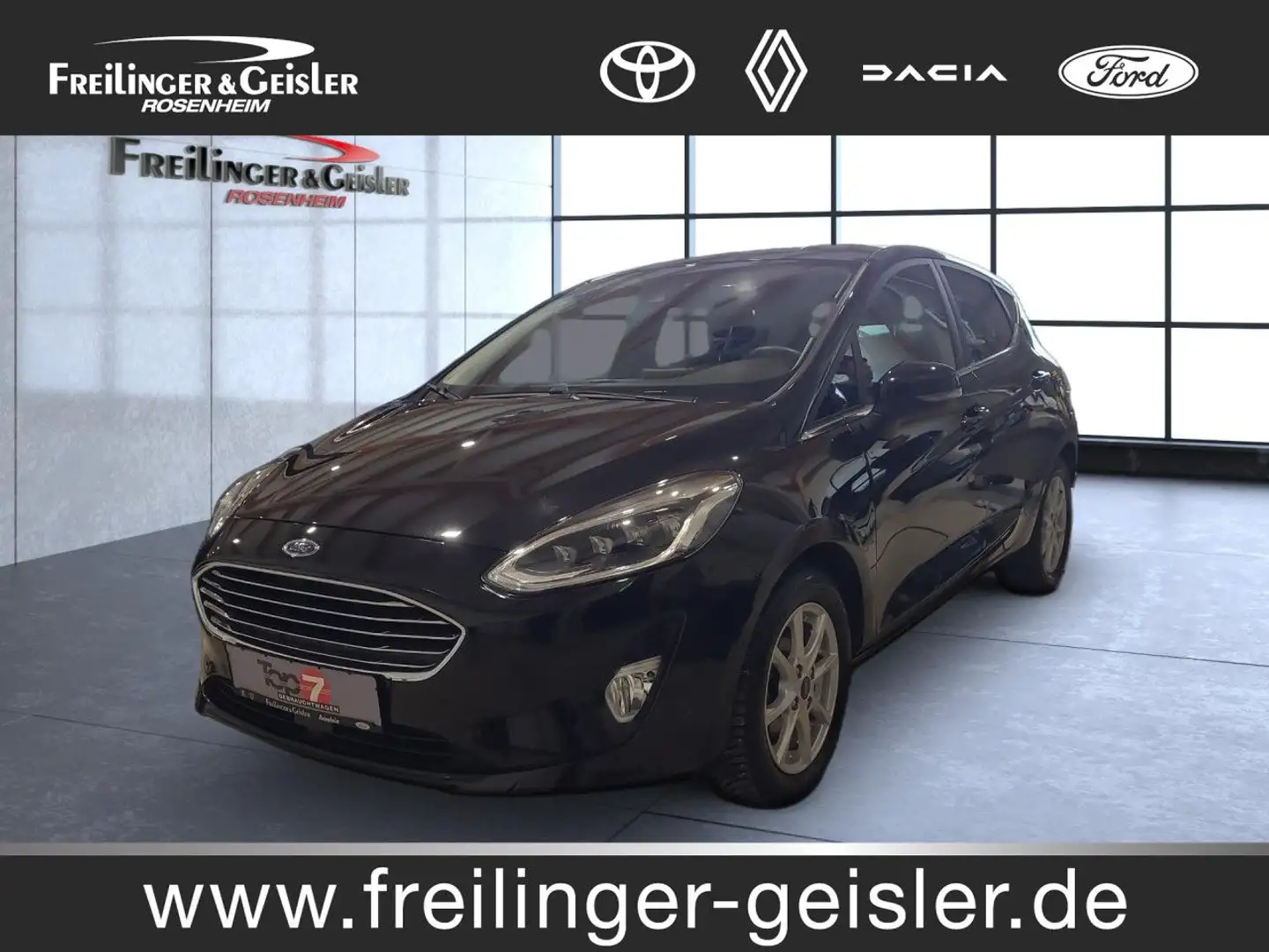 Ford Fiesta Titanium X Bluetooth Navi LED Klima Noir - 1
