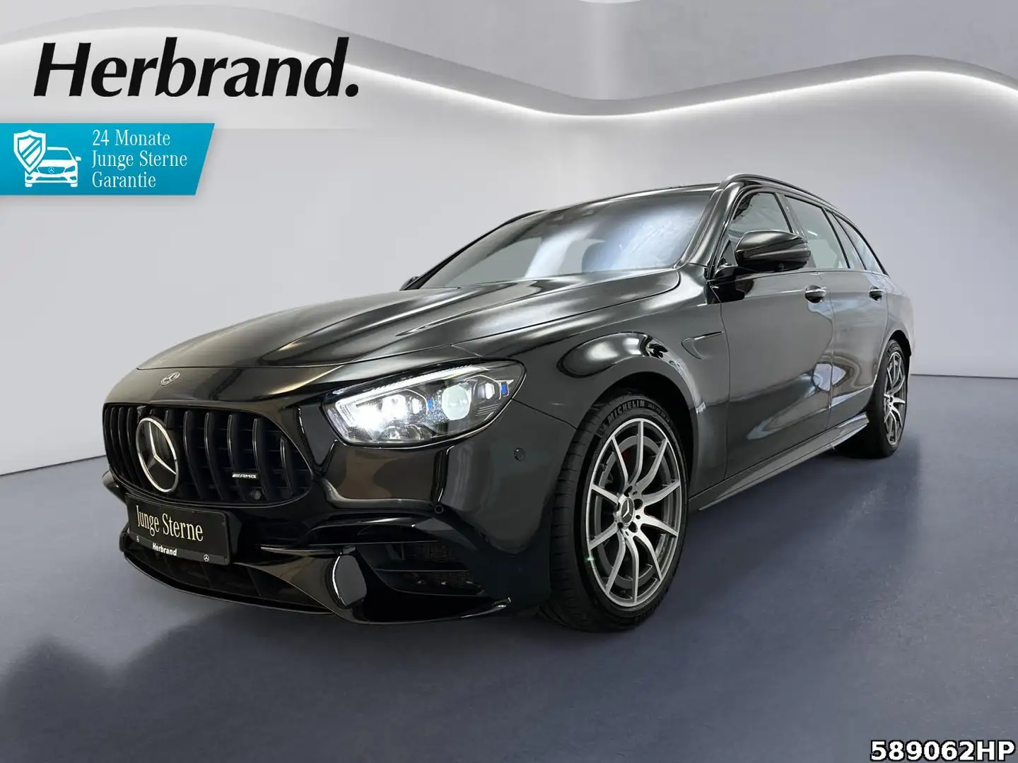 Mercedes-Benz E 63 AMG S 4M+ T  AHK Burmester Memory Schwarz - 1