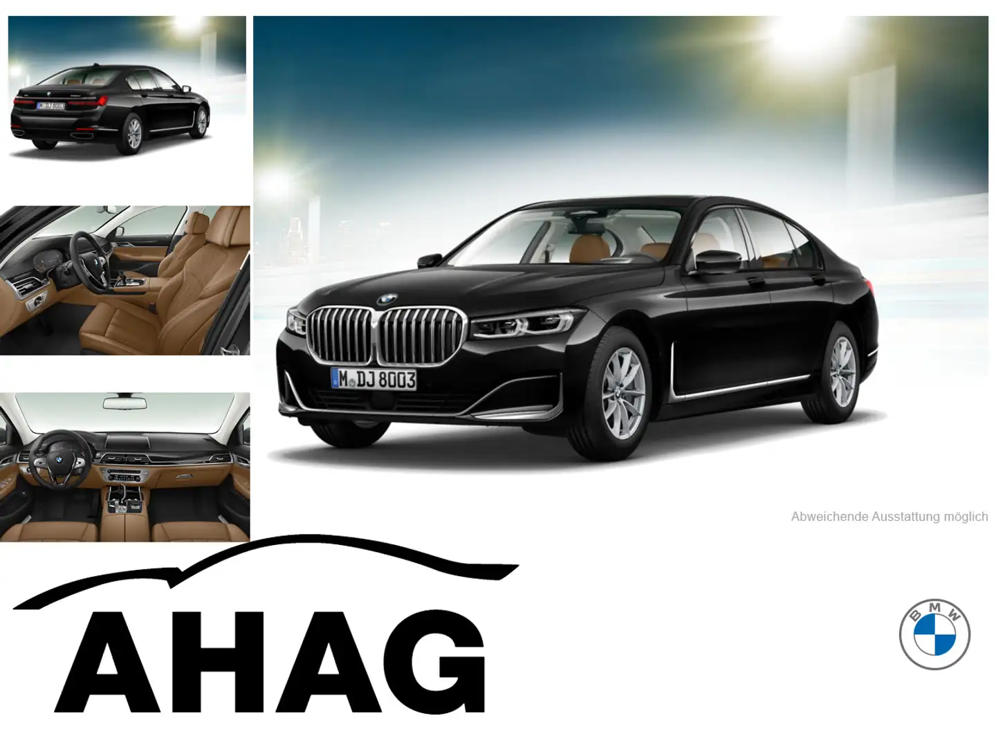 BMW 740 d xDrive Execute Drive Pro Sitzbel Standhz Schwarz - 1