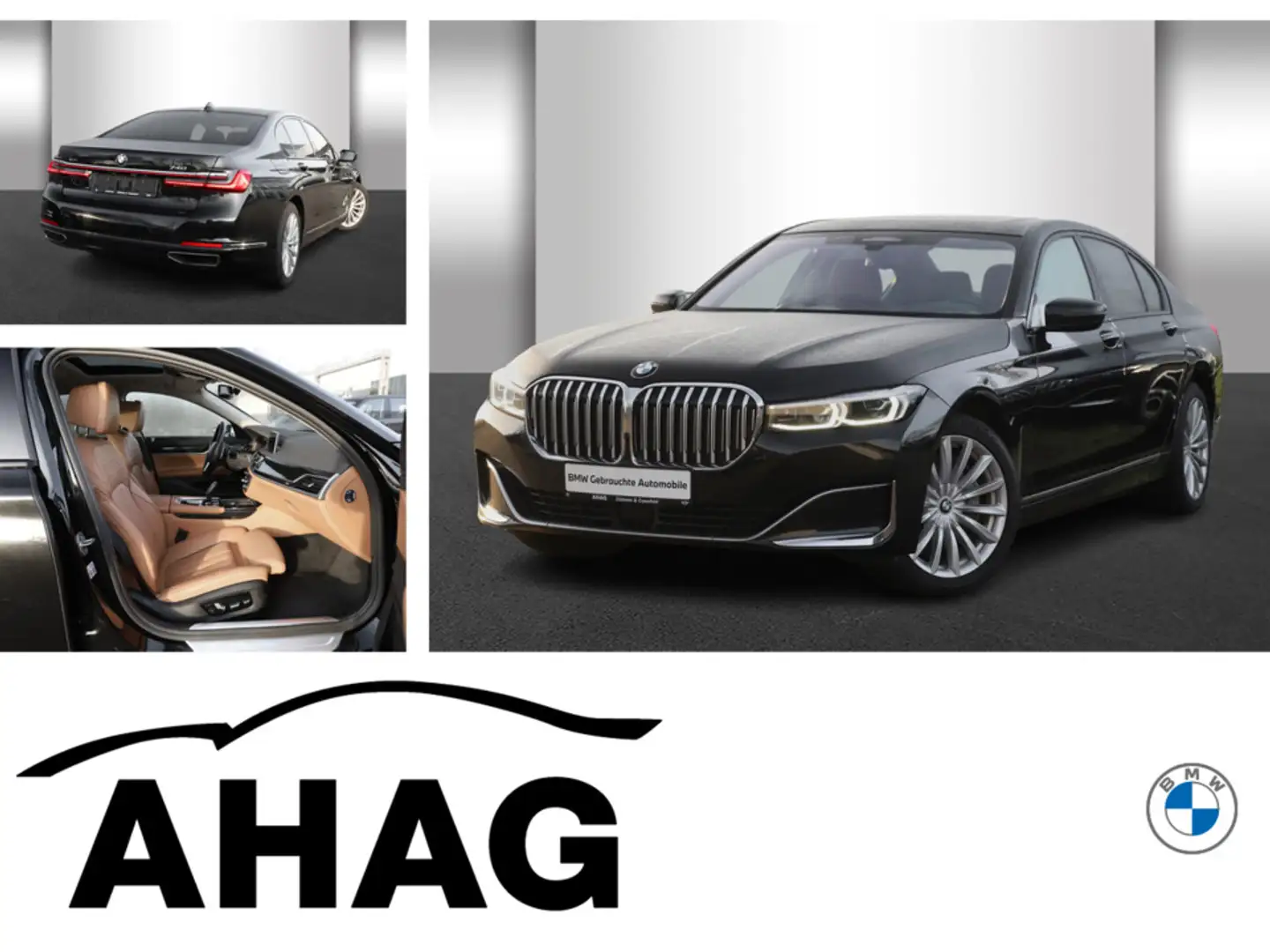 BMW 740 d xDrive Execute Drive Pro Sitzbel Standhz Noir - 1