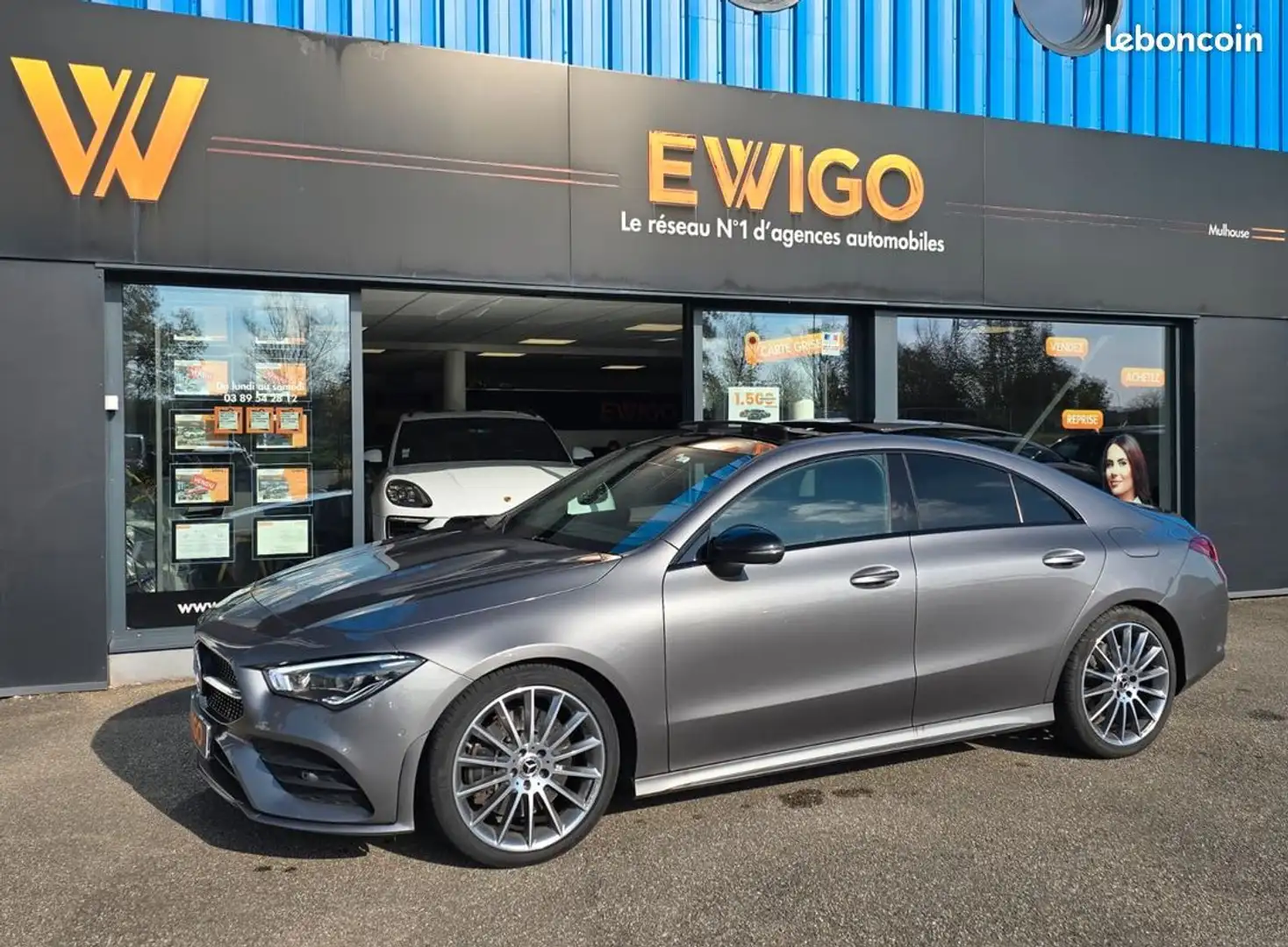 Mercedes-Benz CLA 250 Classe coupe 250 224ch amg line mbux-multibeam-sieges elec-immat fr Noir - 1