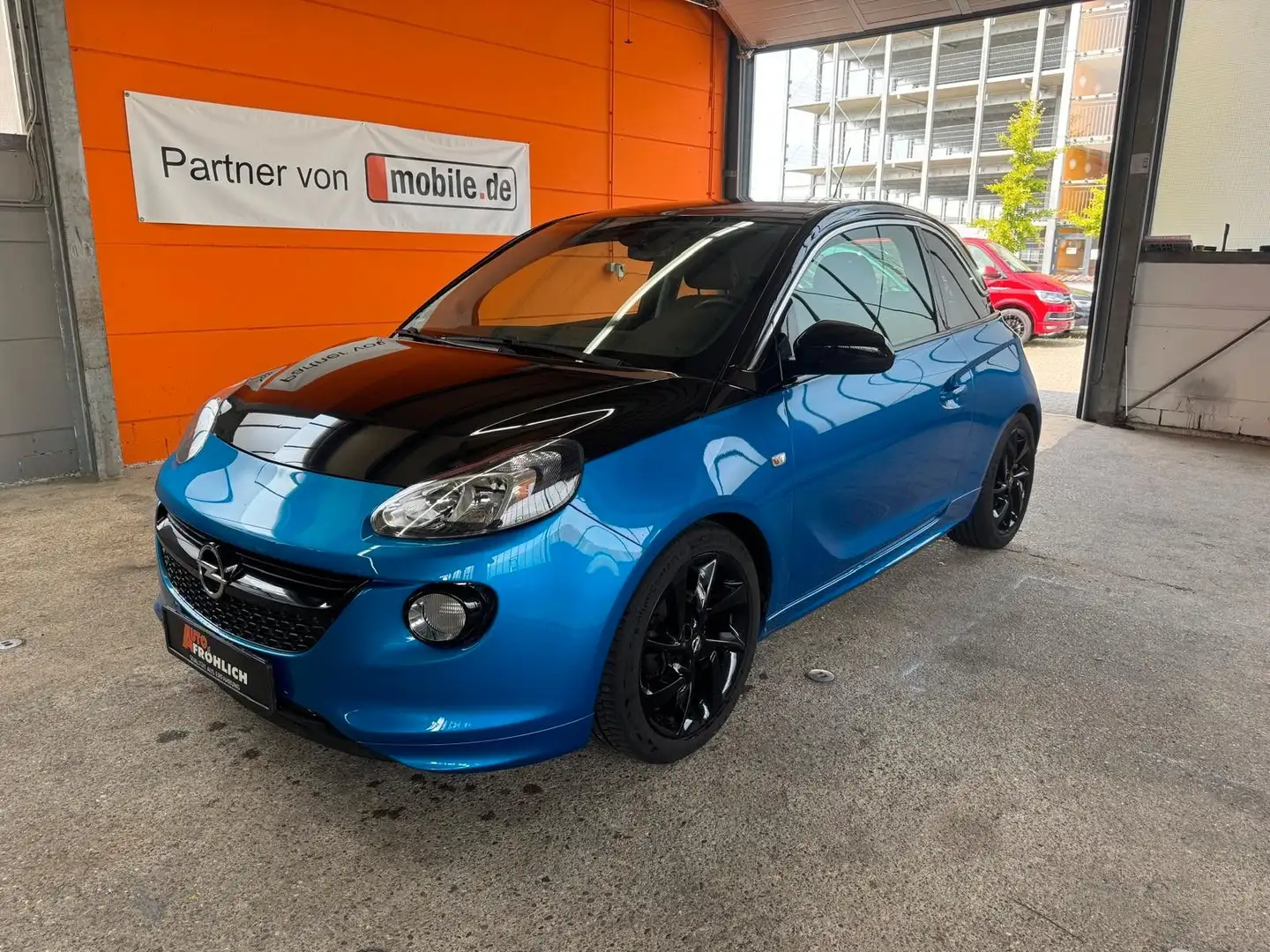 Opel Adam Black Jack 1.4 Turbo Blau - 1