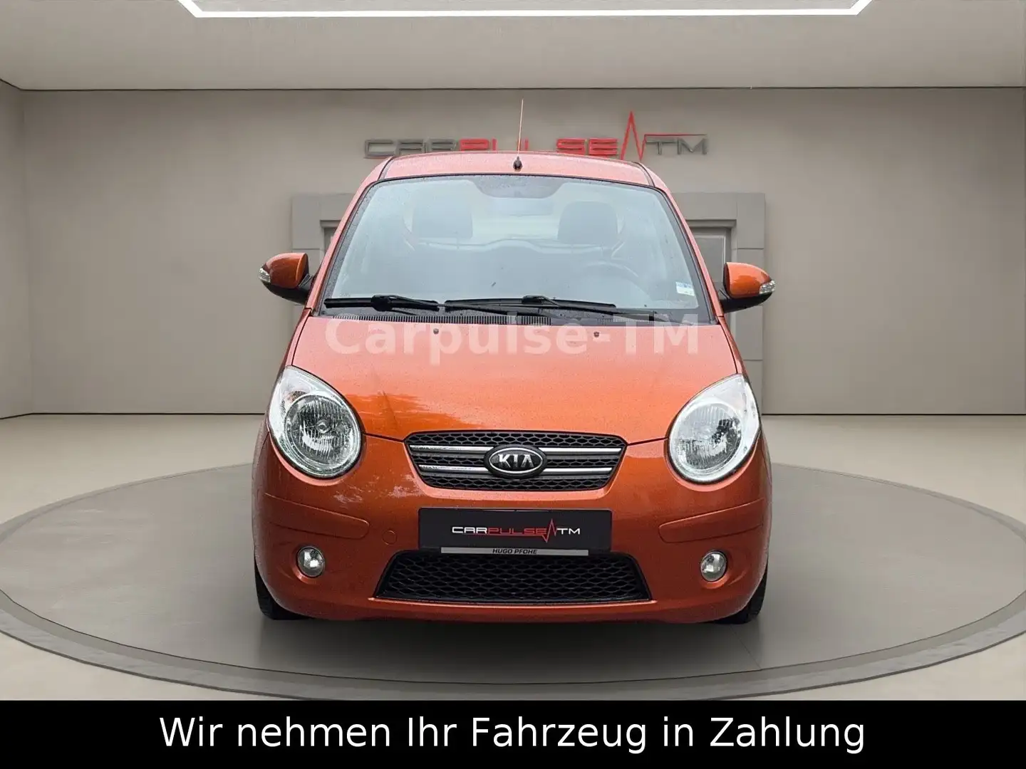 Kia Picanto 1.1 Cool Automatik-TÜV NEU-1.Hand-Klima Orange - 2