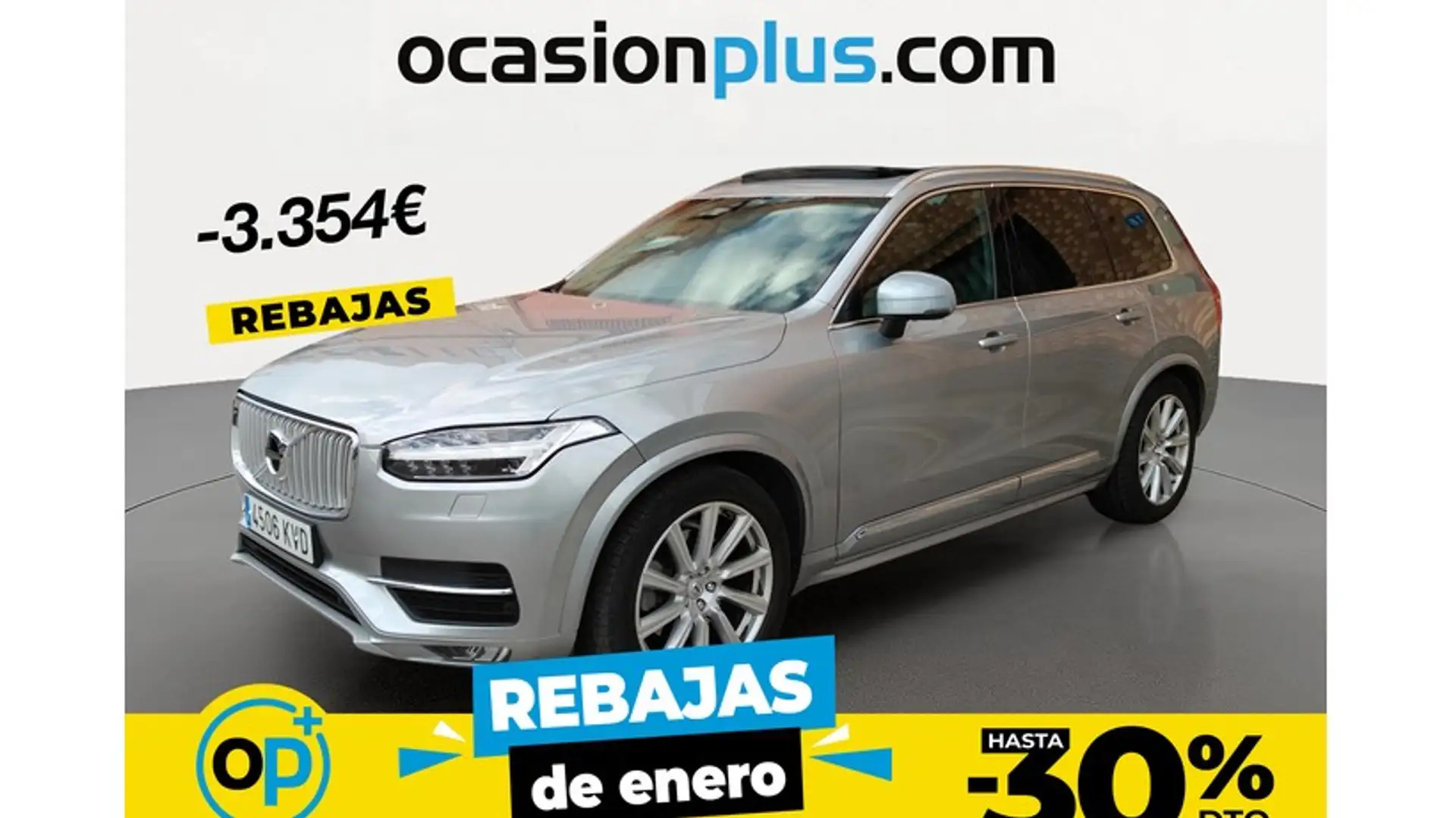 Volvo XC90 D5 Inscription AWD 235 Aut. Silber - 1