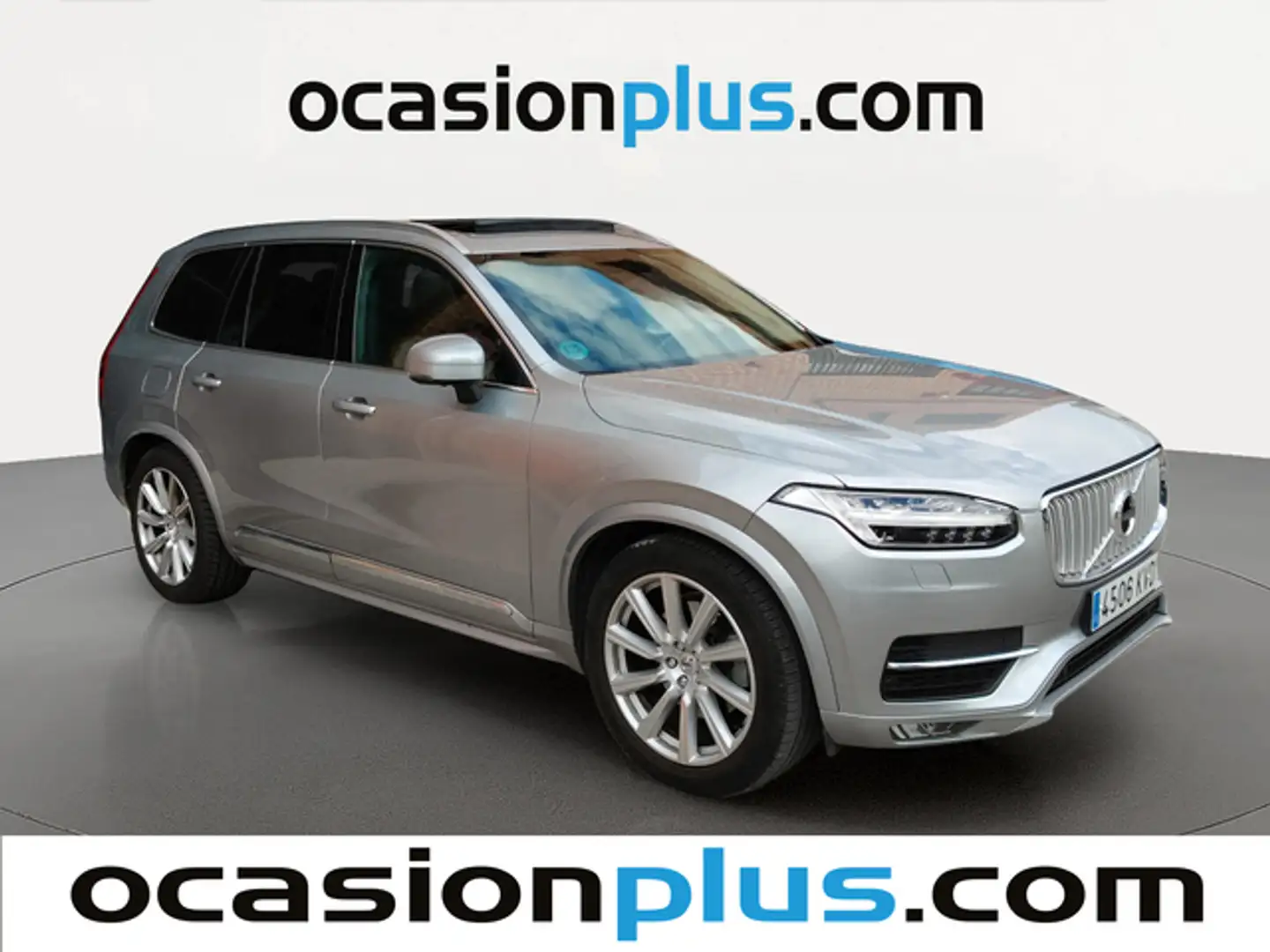 Volvo XC90 D5 Inscription AWD 235 Aut. Plateado - 2
