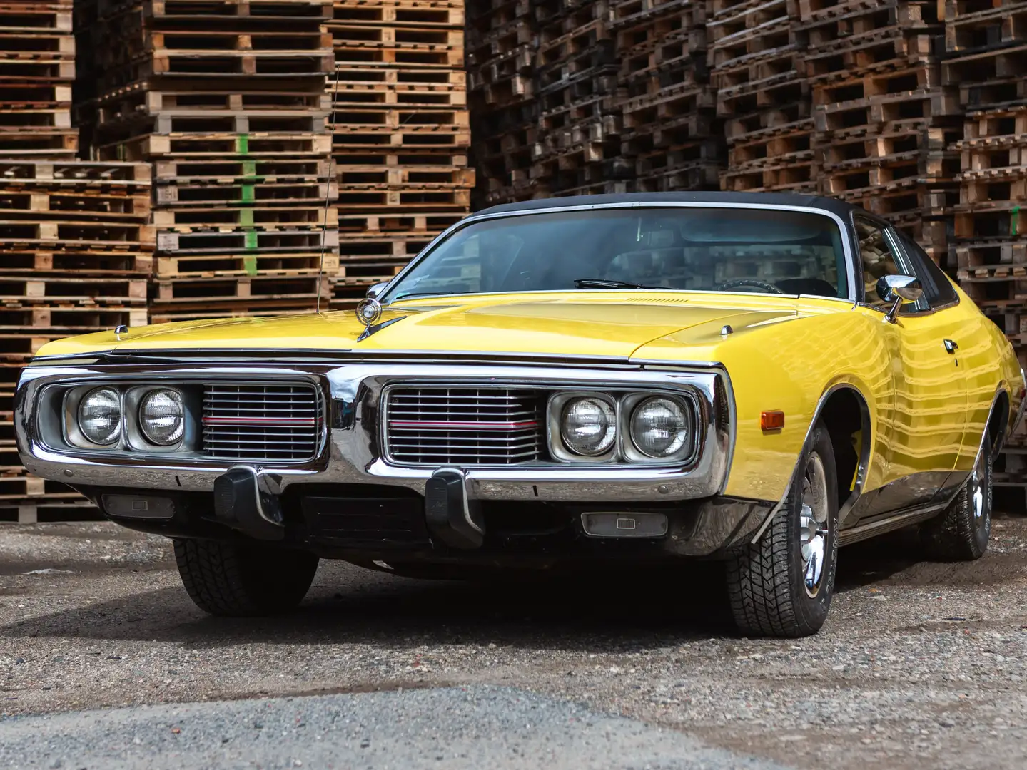 Dodge Charger SE Brougham 383ci 1973 Giallo - 1