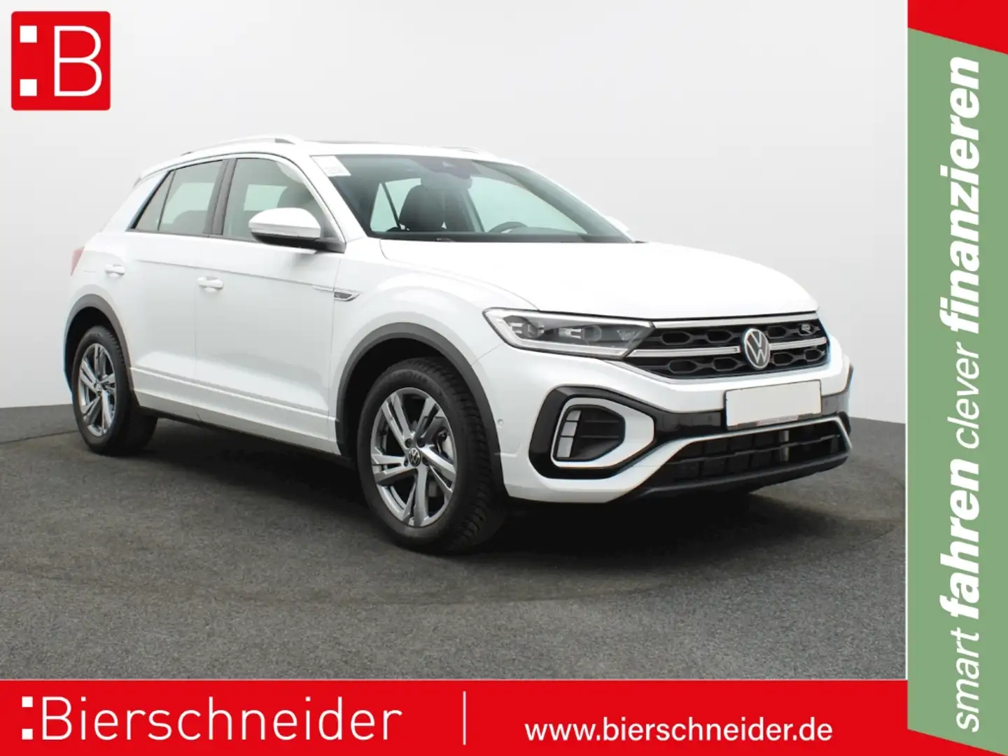Volkswagen T-Roc 1.5 TSI DSG R-Line PANO NAVI IQ.LIGHT KAMERA Weiß - 1