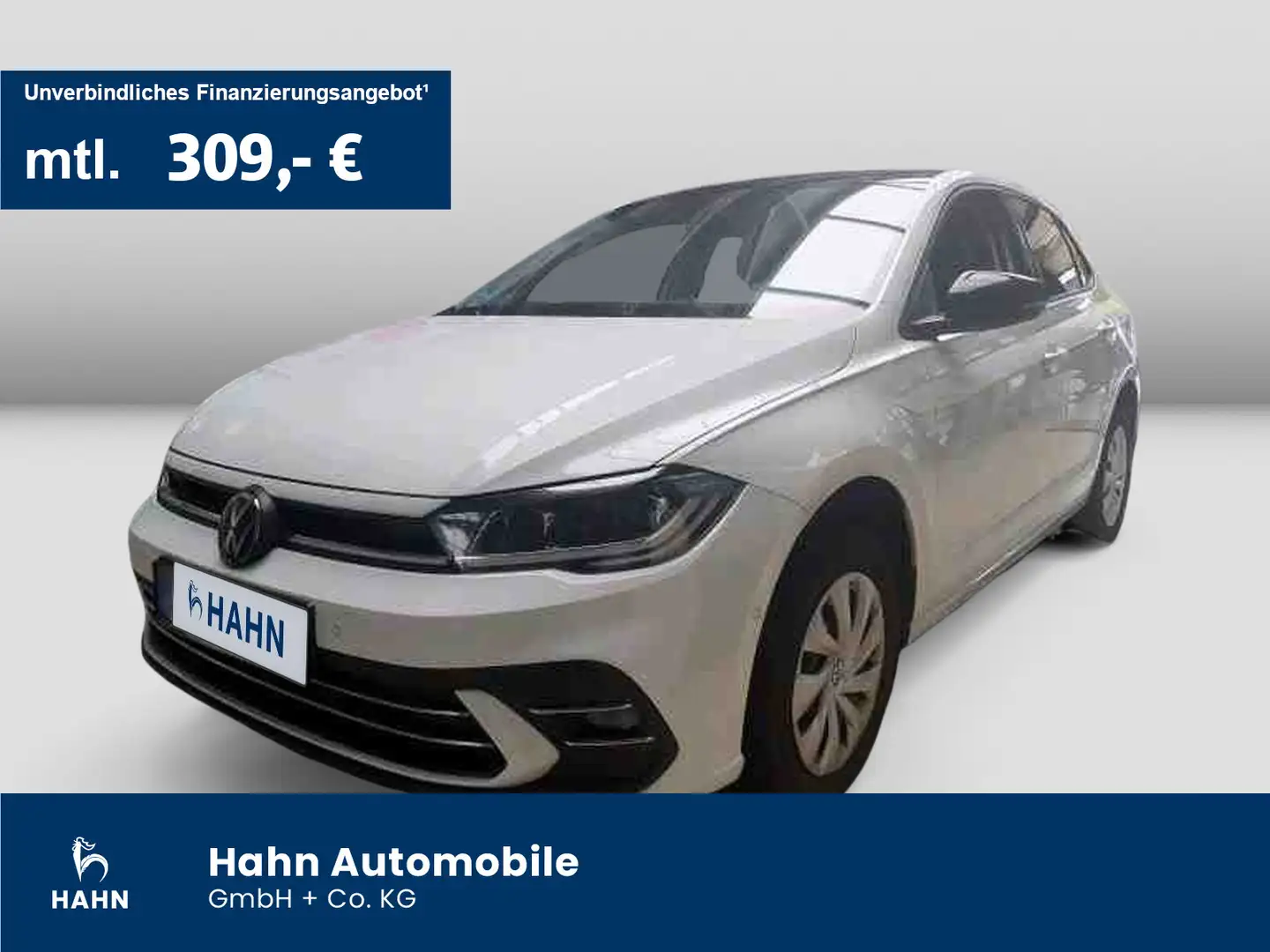 Volkswagen Polo 1.0TSI Style ACC Cam Matrix Navi Sitzheiz Weiß - 1
