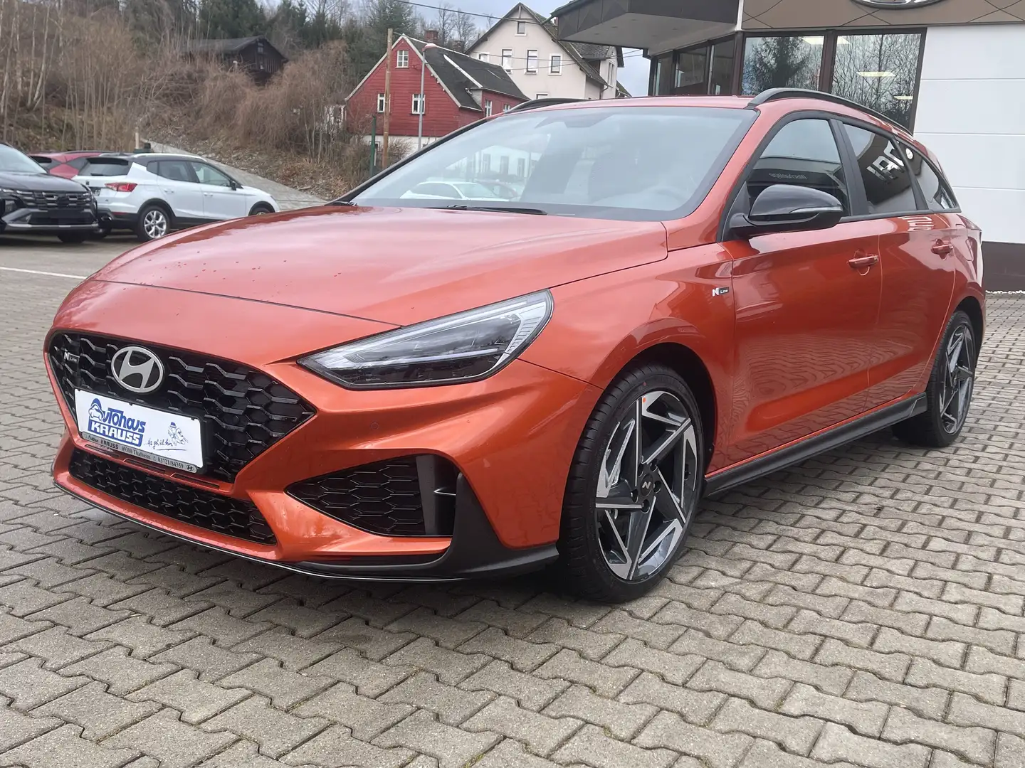 Hyundai i30 Kombi 1.5 T-GDi N-Line-Navi-LED Orange - 1