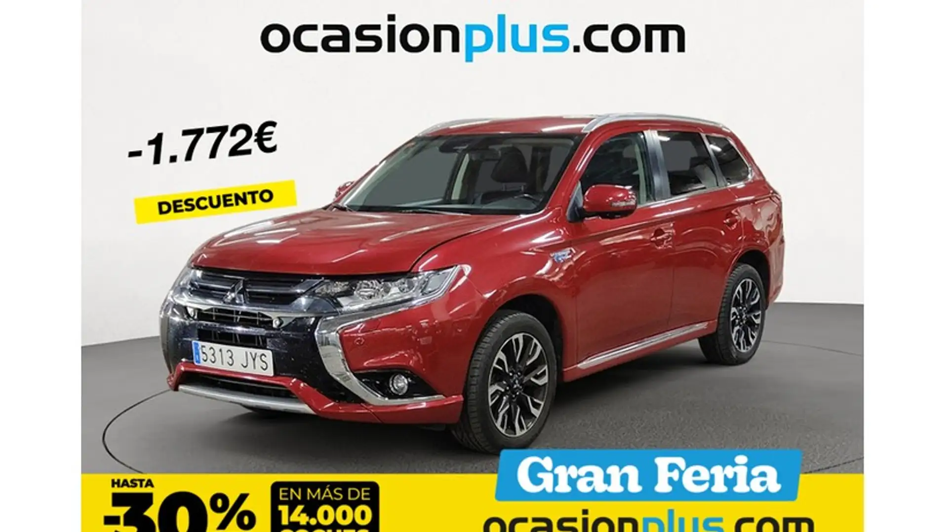 Mitsubishi Outlander PHEV Kaiteki 4WD Rouge - 1