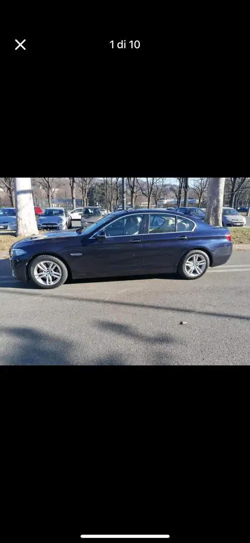 BMW 525 Serie 5 F10 Berlina 525d xdrive Business auto E6 Albastru - 1