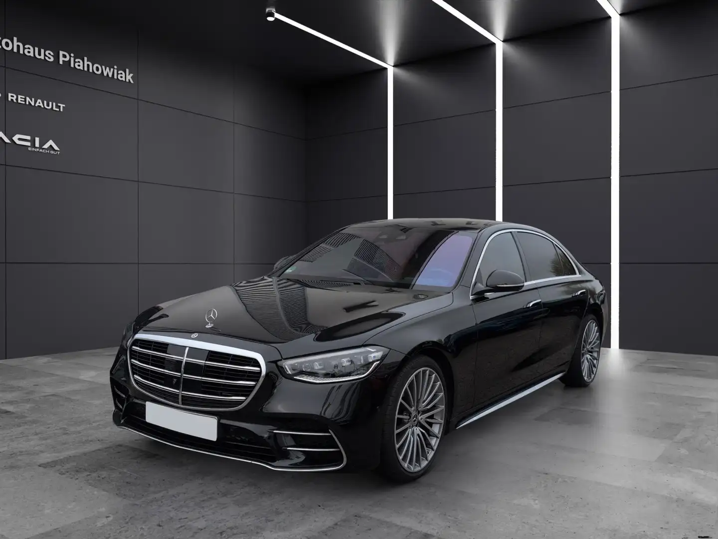 Mercedes-Benz S 400 d 4Matic L AMG Line Chauffeur Paket Panorama Navi  Zwart - 1
