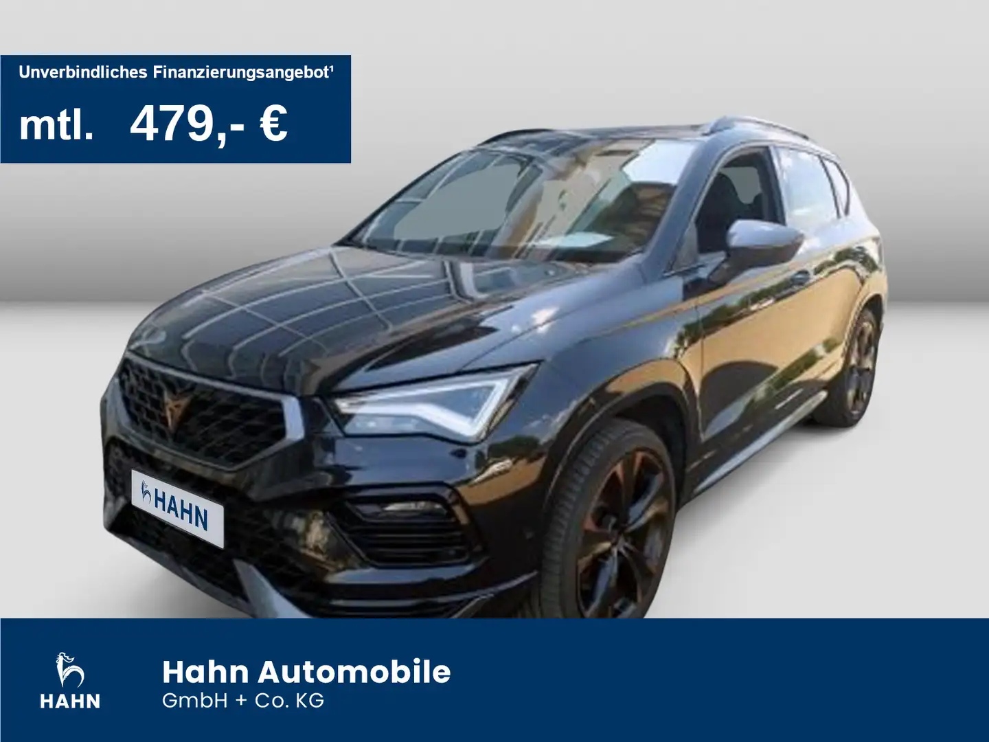 CUPRA Ateca 2.0 TSI 4Drive  DSG Pano AHK Navi CAM LED Schwarz - 1