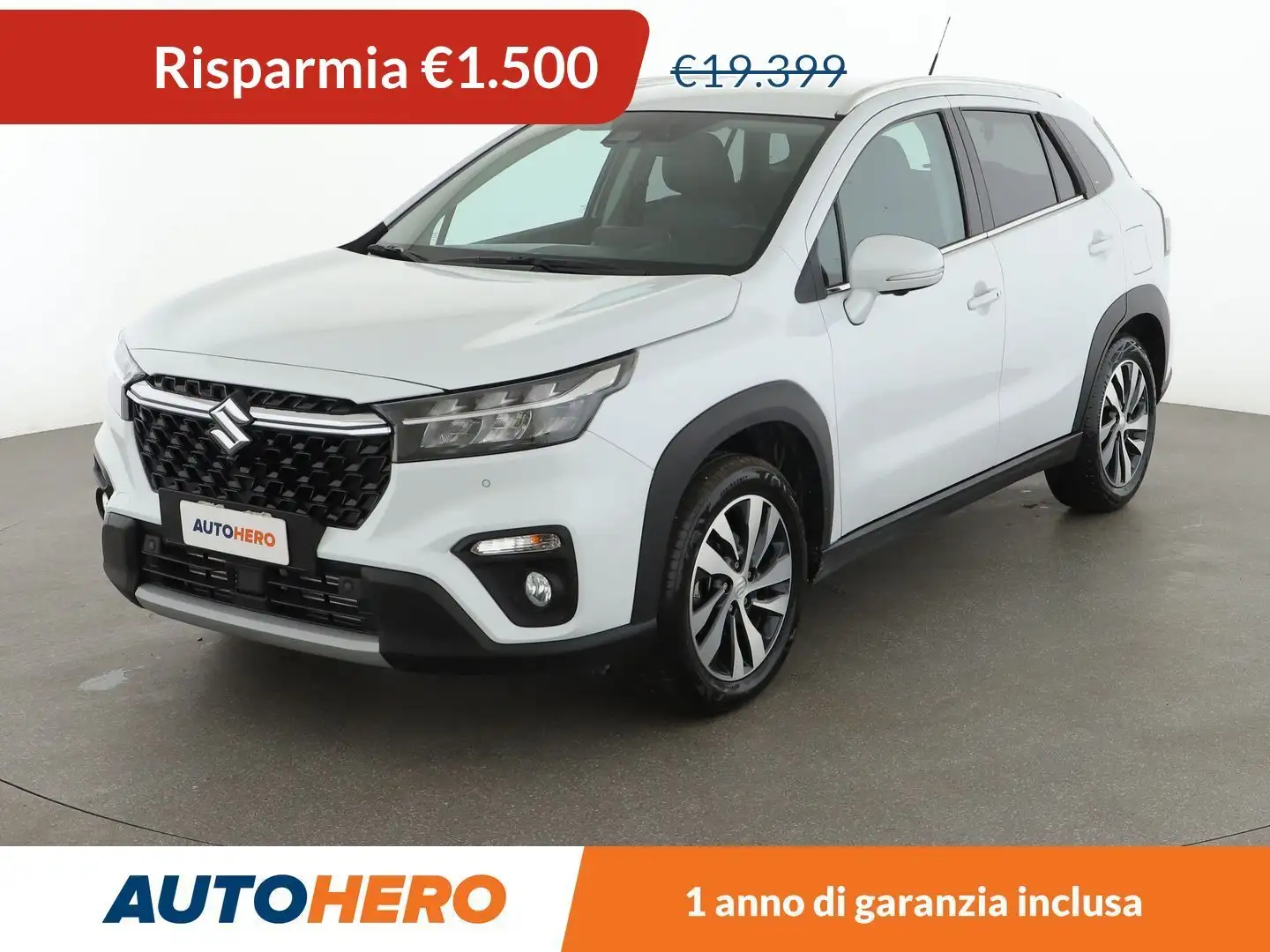 Suzuki S-Cross 1.4 BoosterJet Mild-Hybrid Top MHEV Bianco - 1