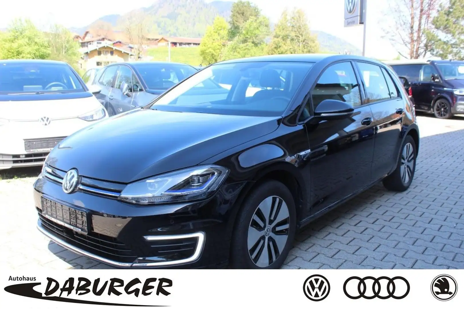 Volkswagen Golf VII e-Golf ACC+CCS Schwarz - 1
