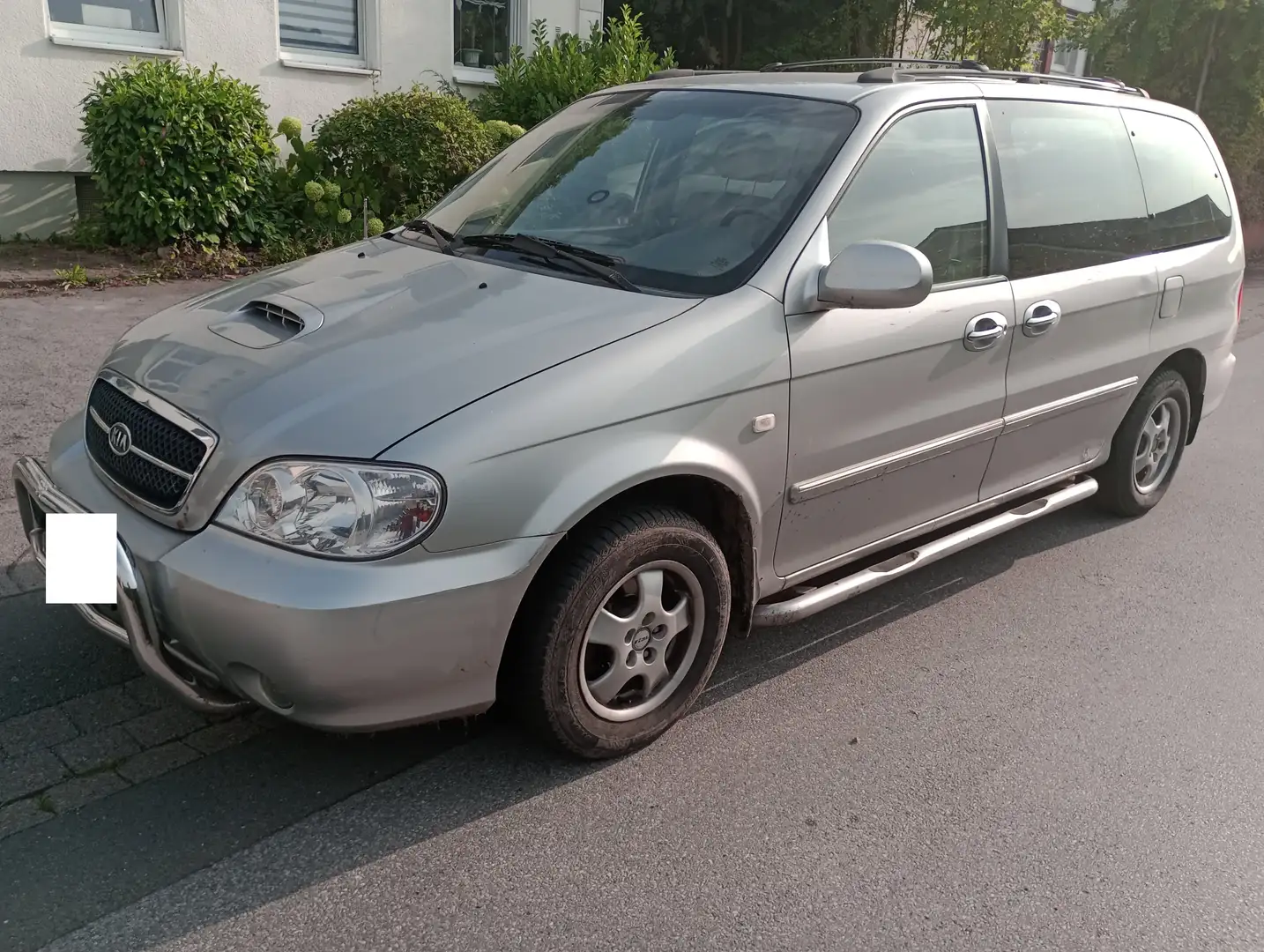 Kia Carnival Carnival Automatik m.Klima,Leder, AHK + TÜV !!! Argintiu - 1