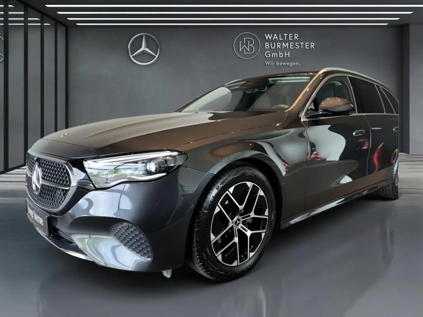 Mercedes-Benz E 220 d T Avantgarde+Navi+AHK+Distronic+Kamera Gris - 2