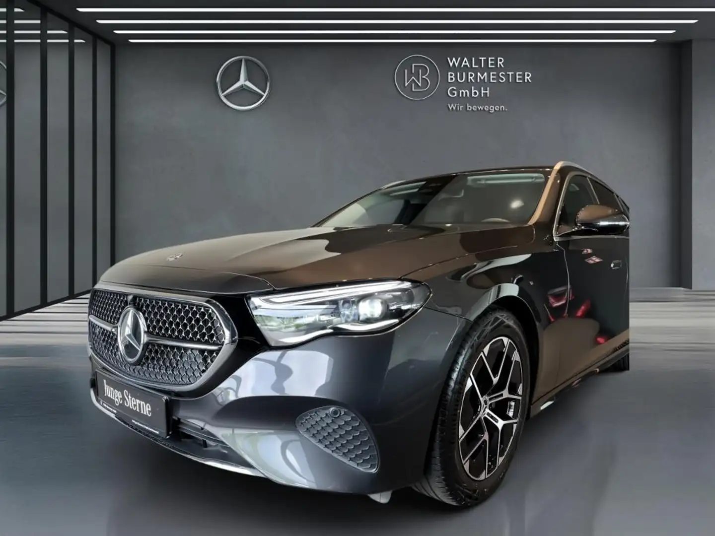 Mercedes-Benz E 220 d T Avantgarde+Navi+AHK+Distronic+Kamera Gris - 1