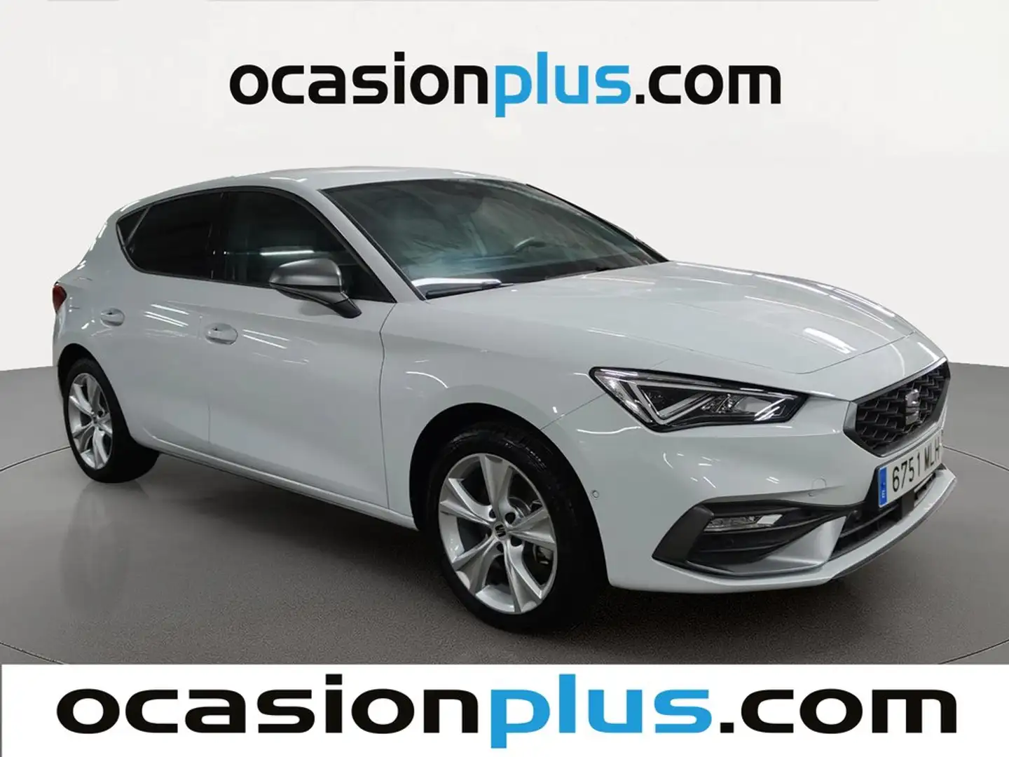 SEAT Leon 1.4 TSI e-Hybrid S&S FR DSG-6 204 Blanco - 2