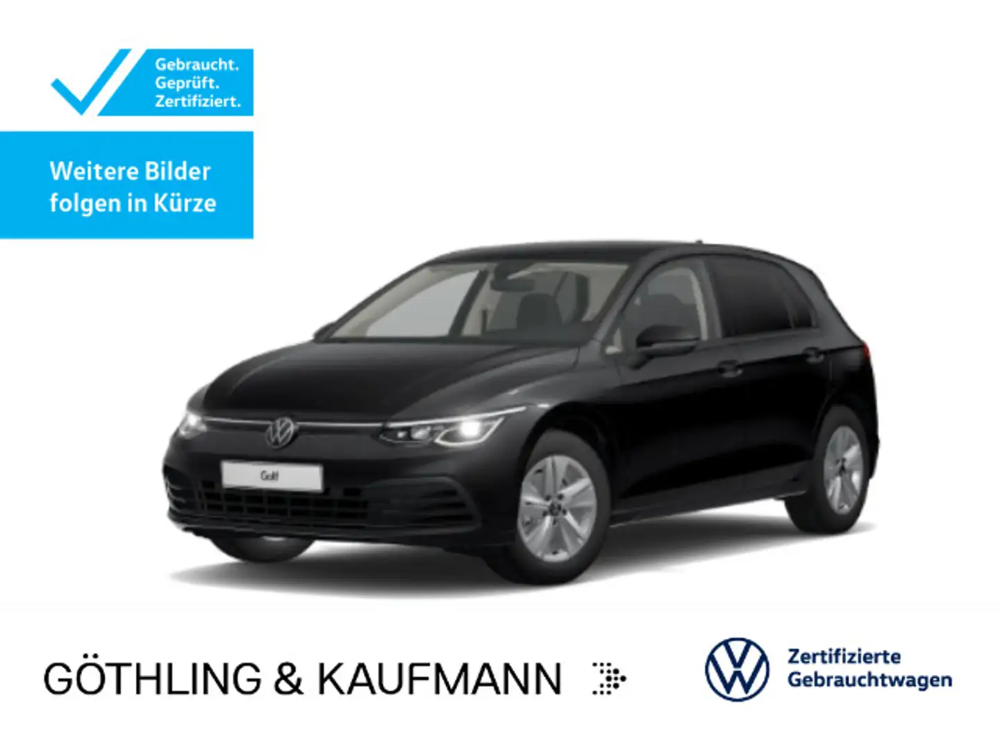 Volkswagen Golf Life 1.5 TSI*NAVI*SHZ*PDC*LED* Schwarz - 1