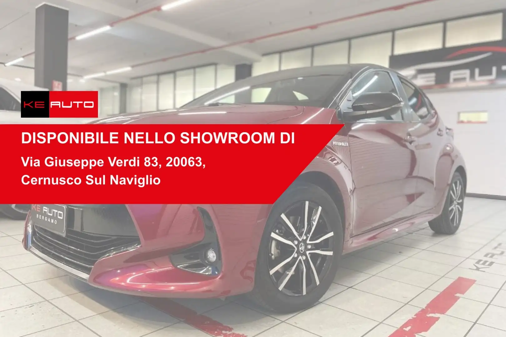 Toyota Yaris Yaris IV 2020 1.5h Lounge Rosso - 2