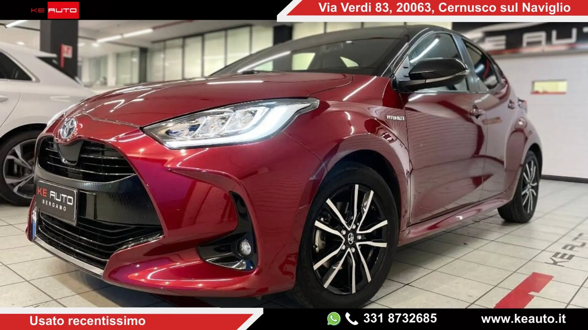 Toyota Yaris Yaris IV 2020 1.5h Lounge Rosso - 1