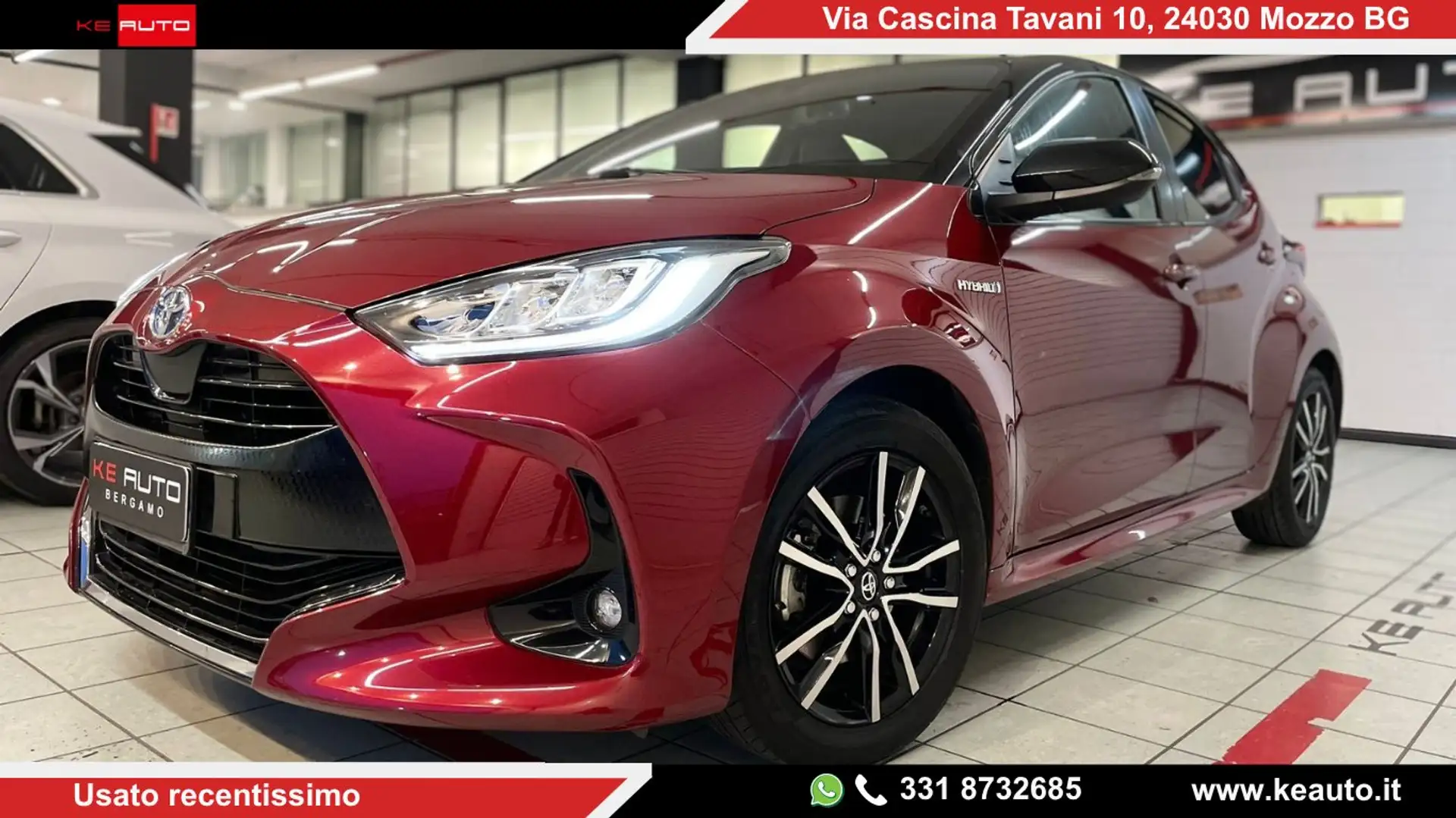 Toyota Yaris Yaris IV 2020 1.5h Lounge Rosso - 1