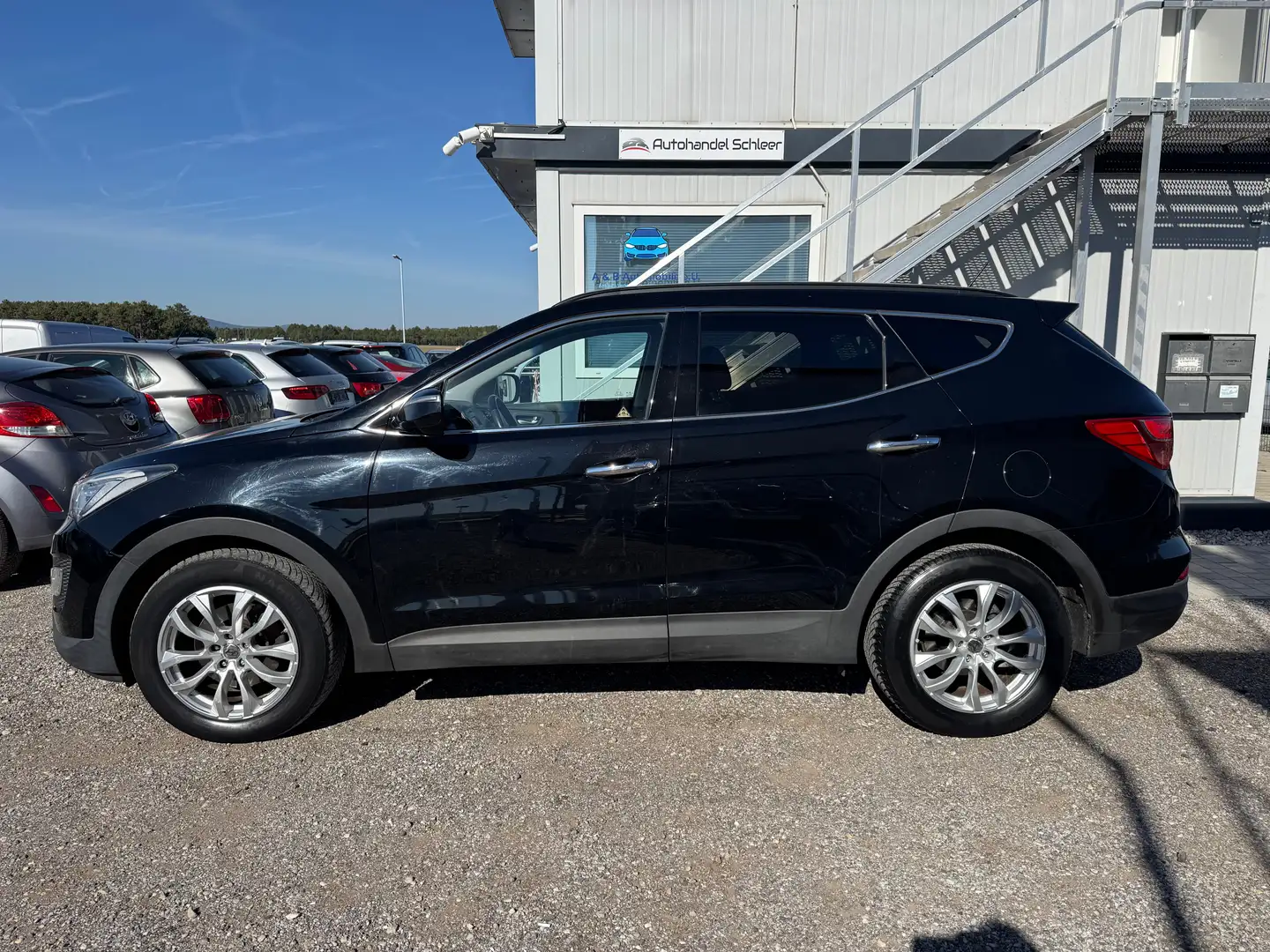 Hyundai SANTA FE 2,2 CRDI 4X4 AUTOMATIK, NEUE ZAHNRIEMEN !! Schwarz - 2