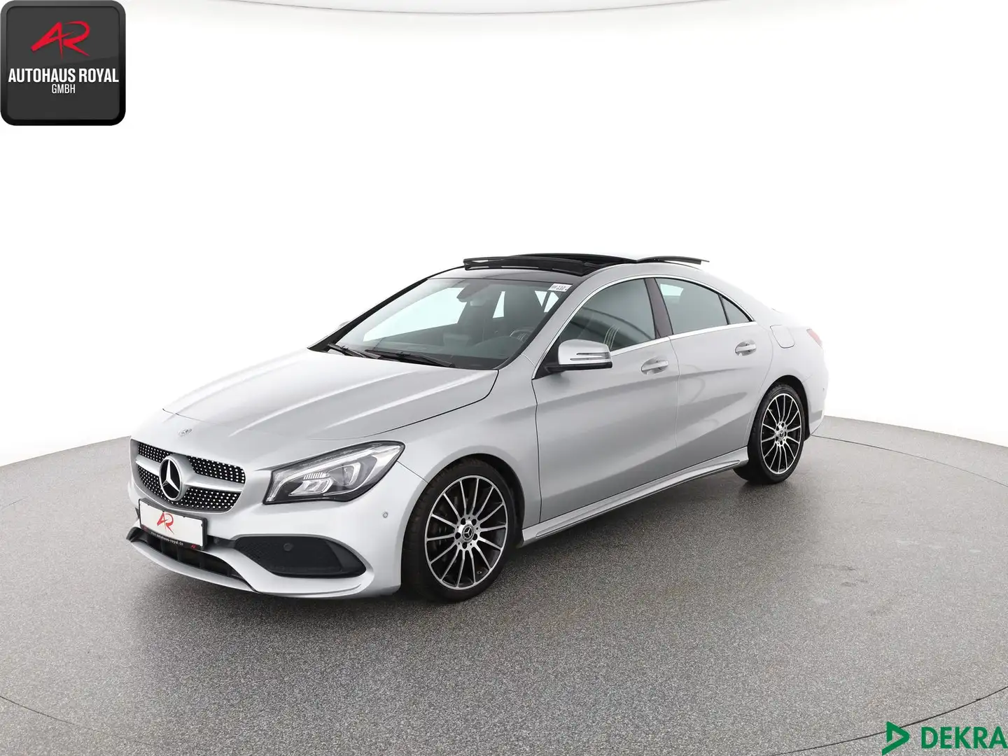 Mercedes-Benz CLA 180 CLA 180 Coupe AMG WHITE ART EDITION PANO,AHK,1HD Silber - 1