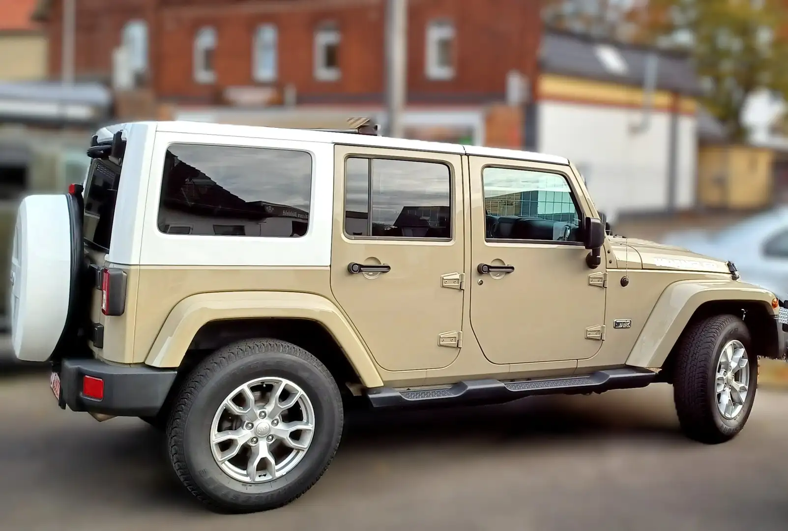 Jeep Wrangler Wrangler Unlimited 3.6 V6 Sahara auto E6 Beige - 1