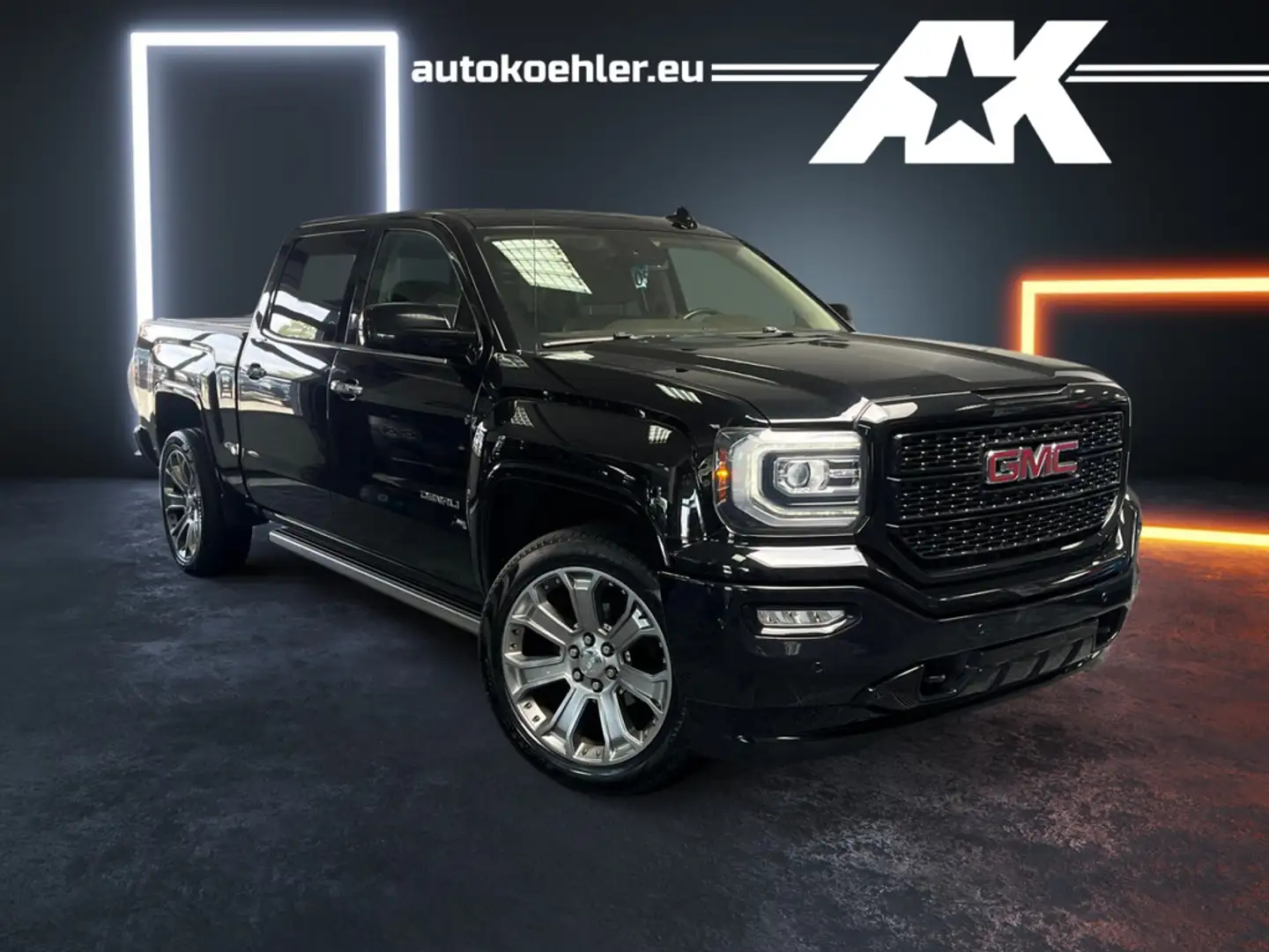 GMC Sierra Denali Ultimate 6,2 V8 Bose, Schiebdach, Backflip Schwarz - 1