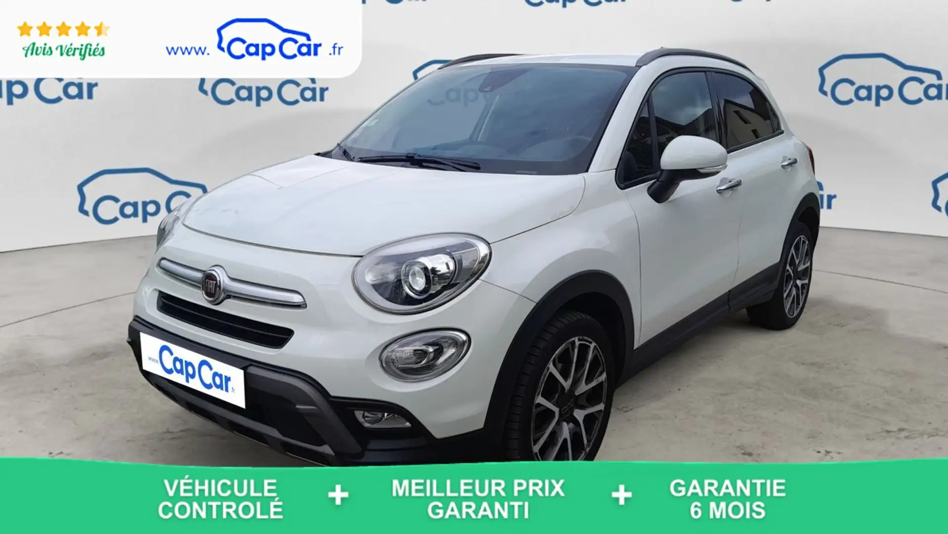 Fiat 500X 1.4 Multiair 140 DCT6 City Cross Blanc - 1